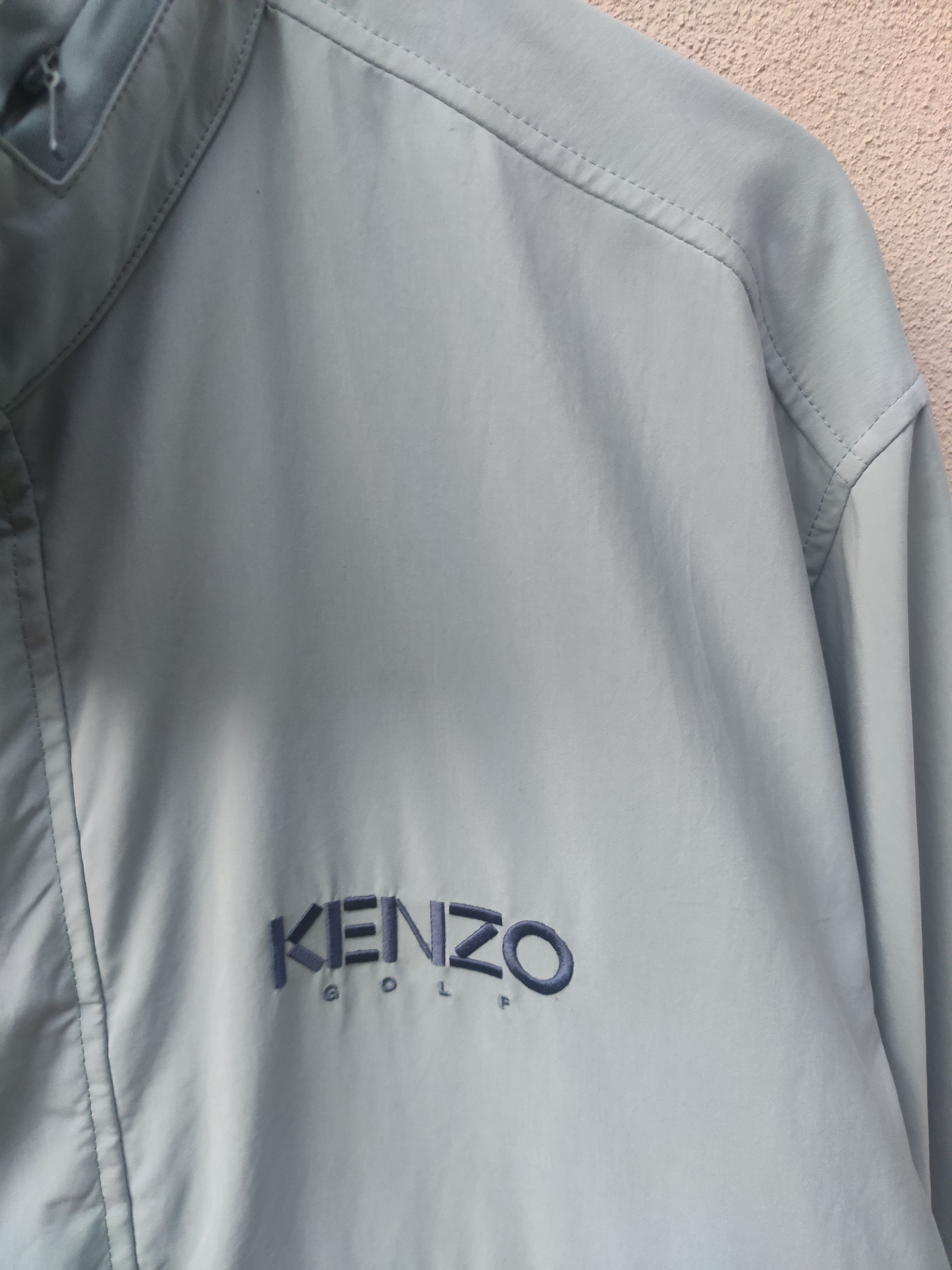 Kenzo Kenzo Golf jacket turquoise Size US L / EU 52-54 / 3 - 5 Thumbnail