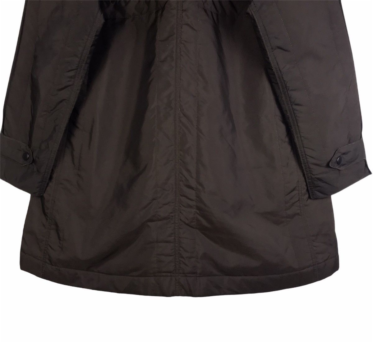Pleats Please Issey Miyake Issey Miyake Pleats Please Heat-Cut Nylon Snap-Button Coat Size US M / EU 48-50 / 2 - 7 Thumbnail