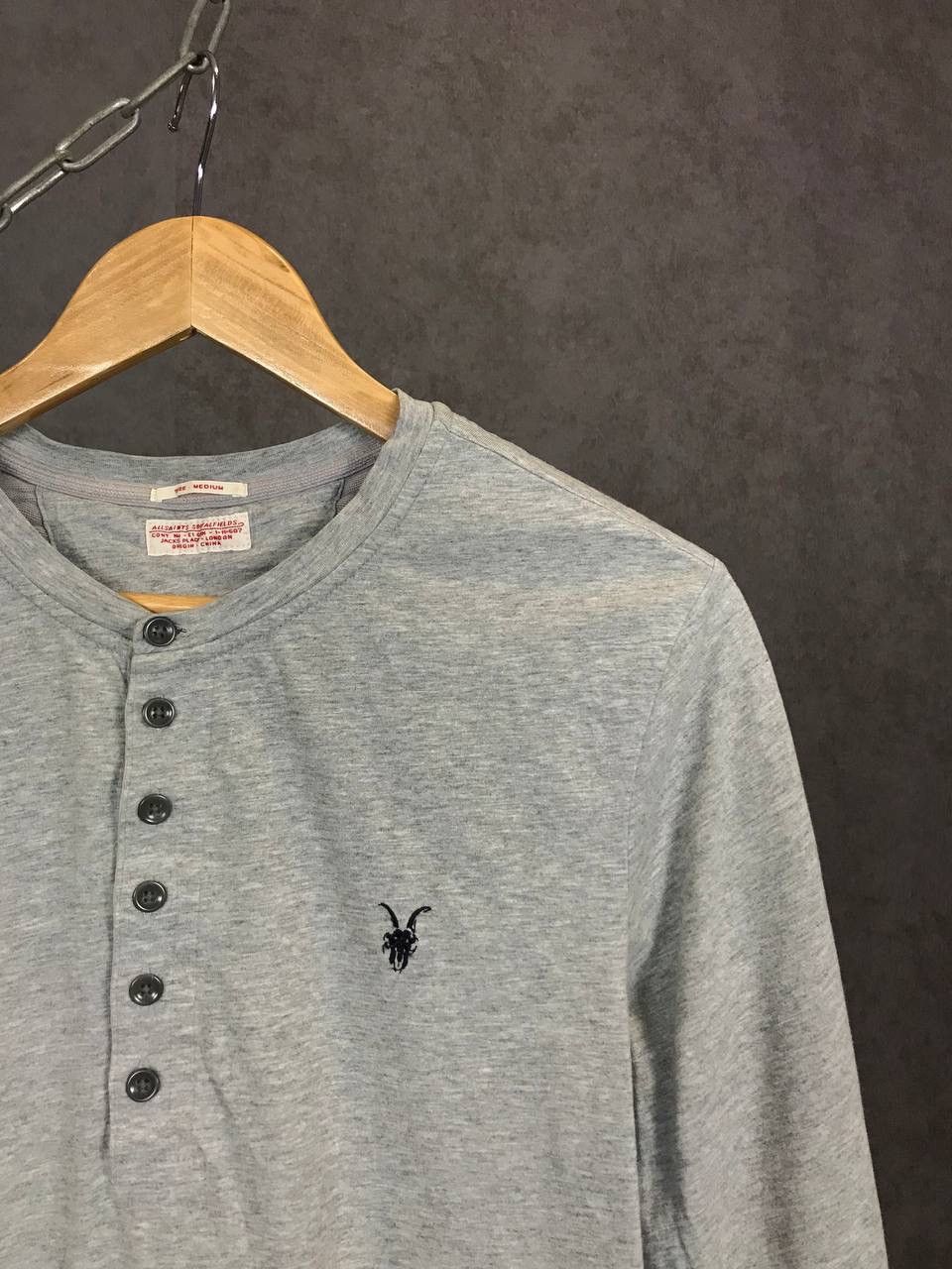 Allsaints × Vintage Allsaints luxury streetwear 3/4 longsleeve Size US M / EU 48-50 / 2 - 2 Thumbnail