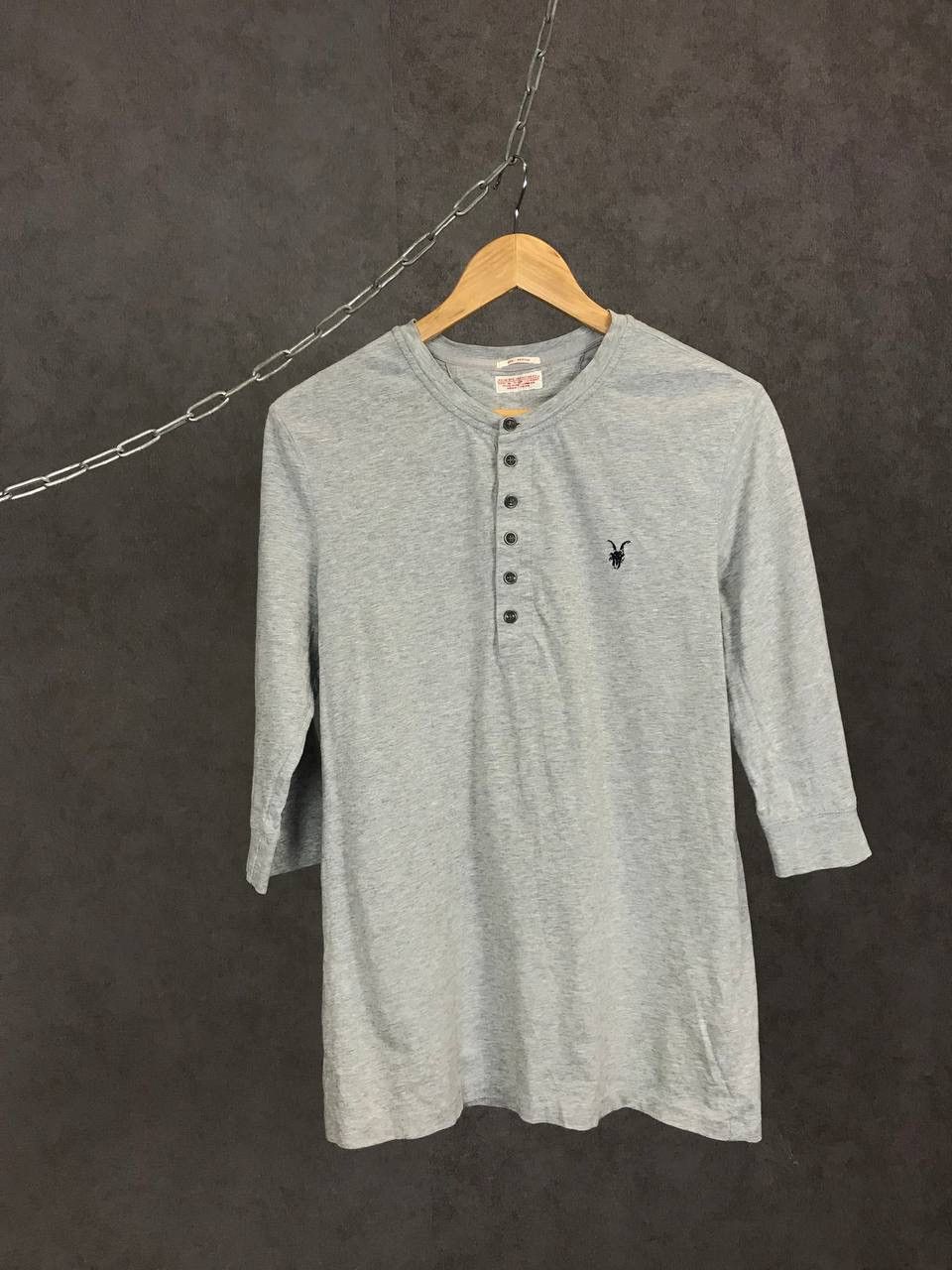 Allsaints × Vintage Allsaints luxury streetwear 3/4 longsleeve Size US M / EU 48-50 / 2 - 1 Thumbnail