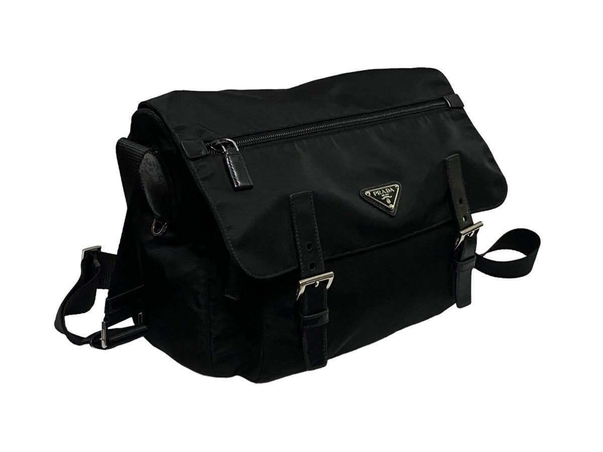 Prada Hot🔥Prada Saffion Nylon Crossbody / Shoulder Bag Size ONE SIZE - 6 Thumbnail