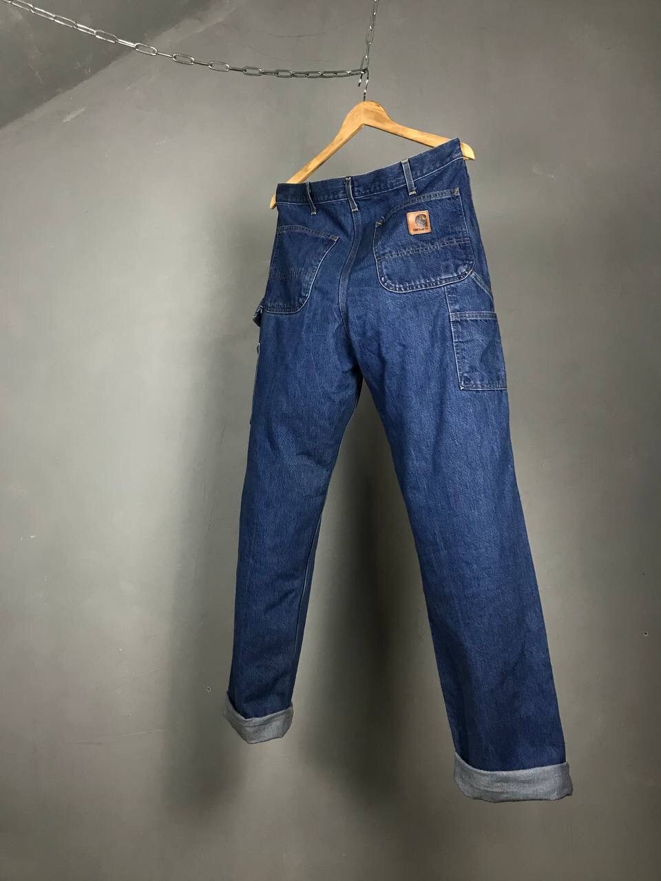 Carhartt × Vintage Carhartt vintage streetwear work denim jeans Size US 33 - 7 Thumbnail