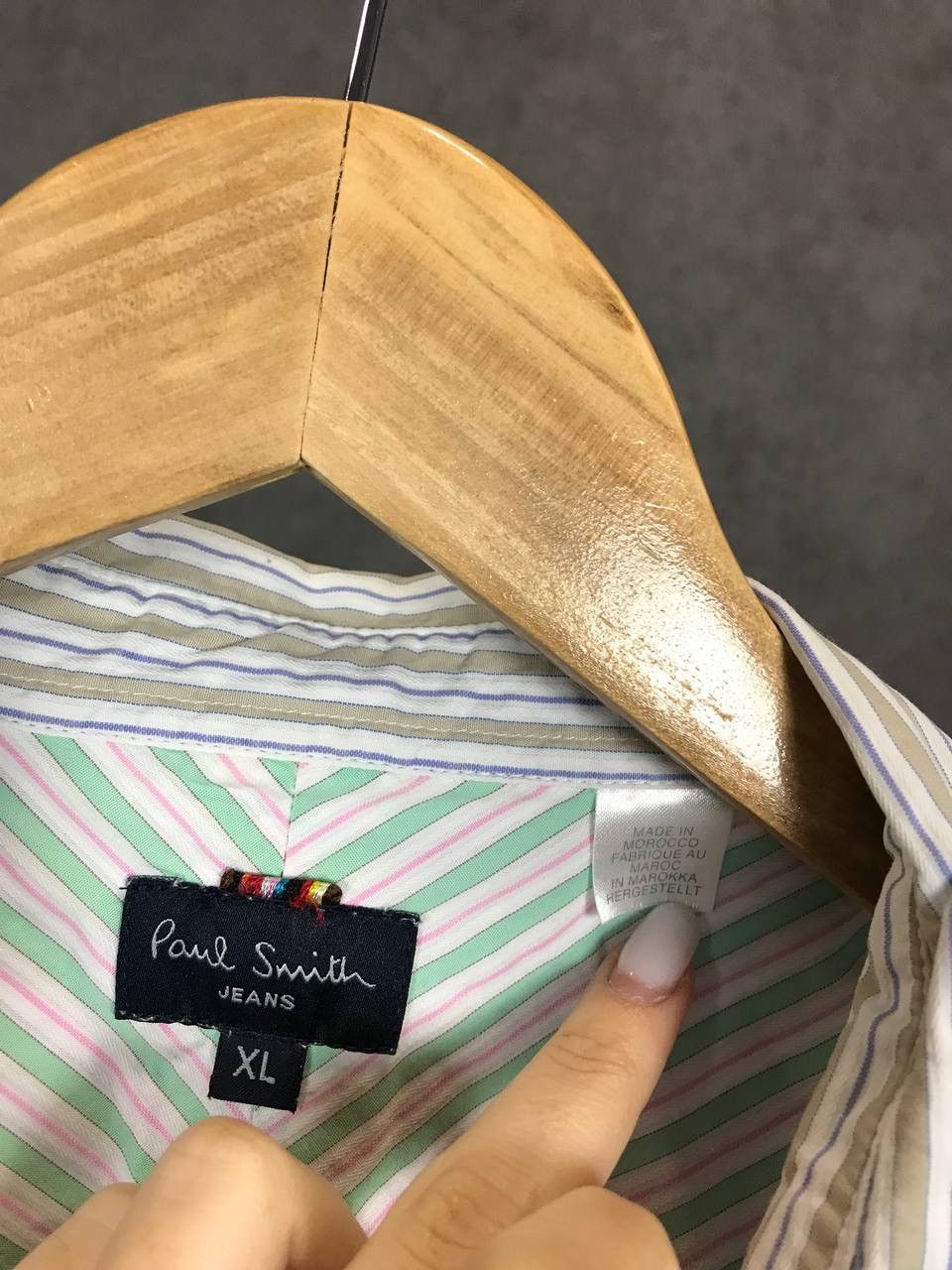 Paul Smith Paul Smith designer luxury vintage shirt Size US XL / EU 56 / 4 - 3 Thumbnail