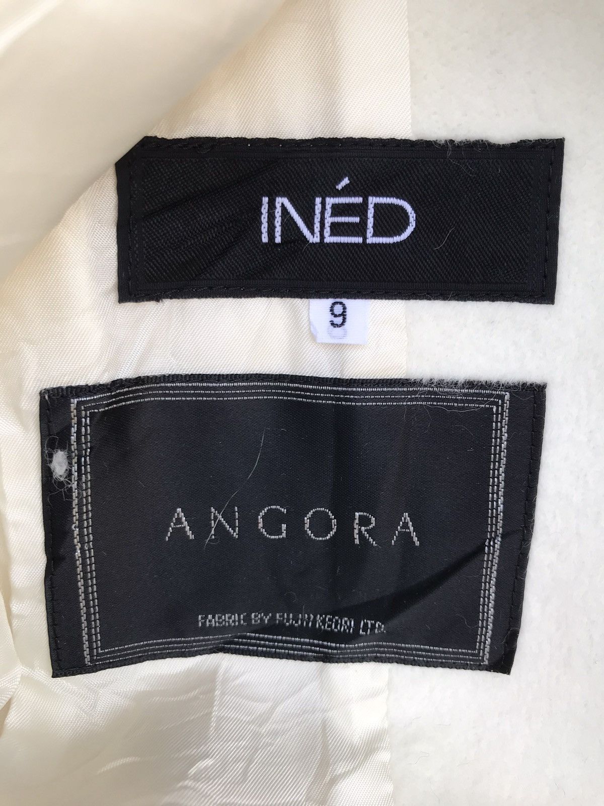Designer × Japanese Brand × Yohji Yamamoto INED Yohji Yamamoto Angora Wool Fur Jacket Size S / US 4 / IT 40 - 4 Thumbnail
