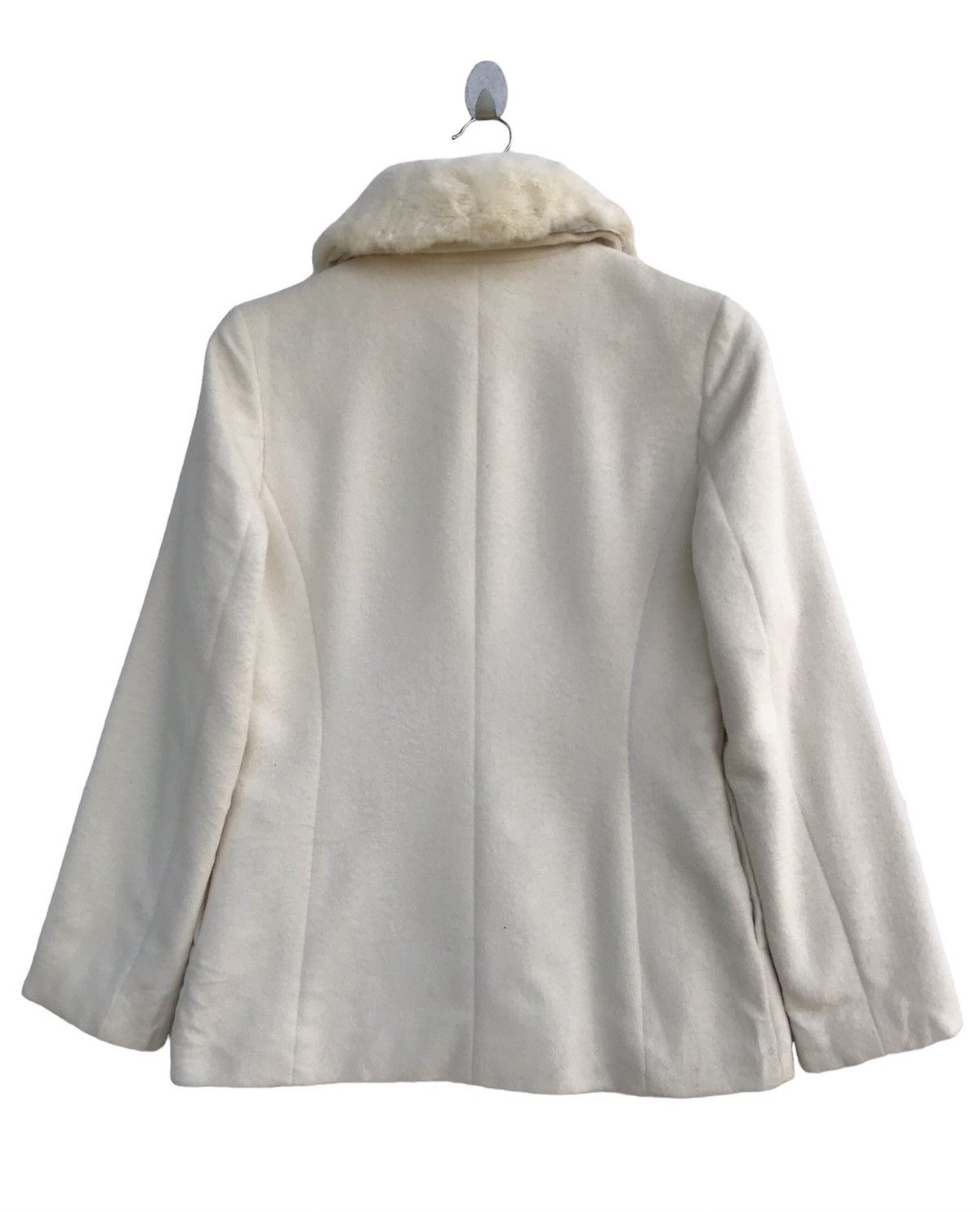 Designer × Japanese Brand × Yohji Yamamoto INED Yohji Yamamoto Angora Wool Fur Jacket Size S / US 4 / IT 40 - 2 Thumbnail