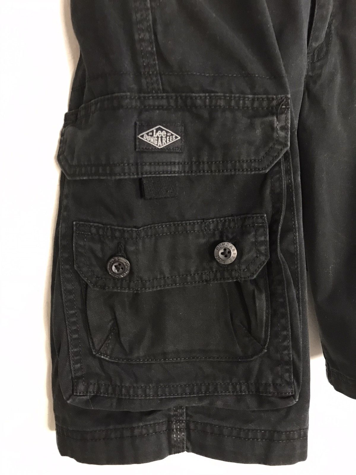 Lee × Vintage Vtg Short Pants Workwear Lee Dungarees Multi Pocket Zipper Size US 30 / EU 46 - 7 Thumbnail