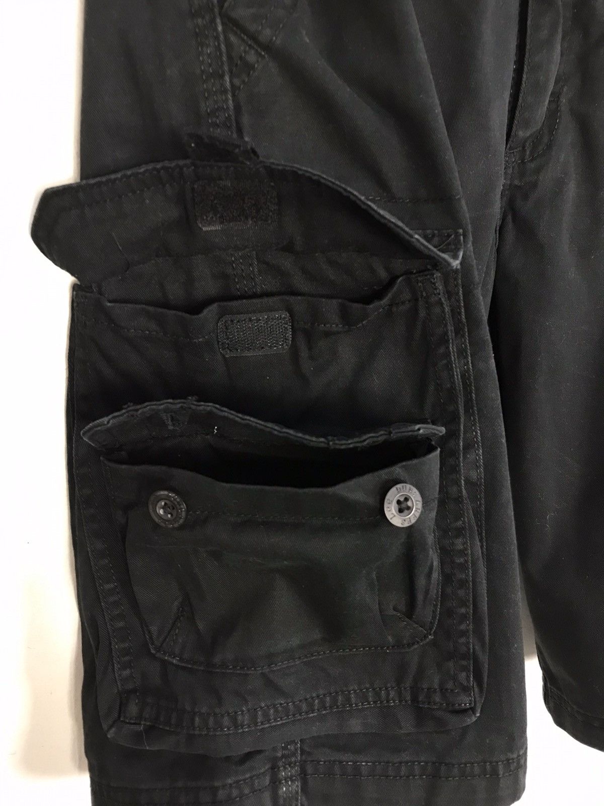 Lee × Vintage Vtg Short Pants Workwear Lee Dungarees Multi Pocket Zipper Size US 30 / EU 46 - 9 Thumbnail