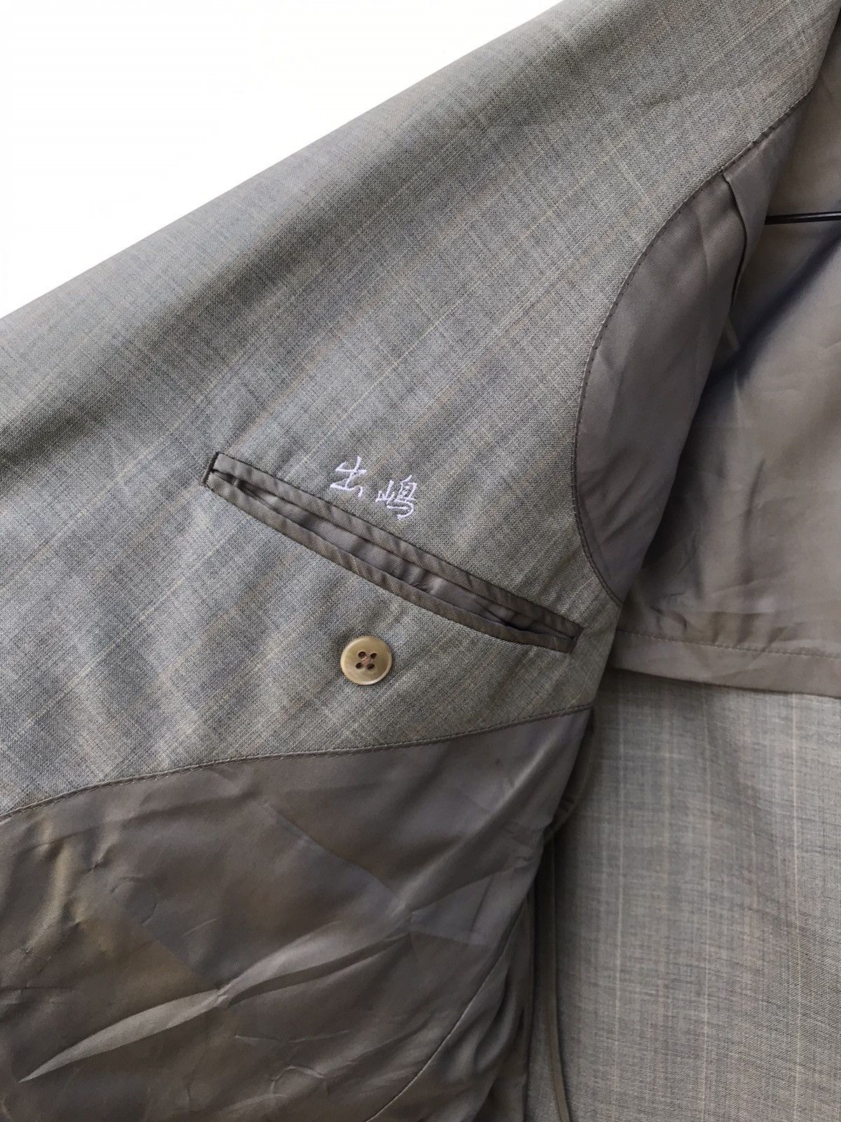 Burberry Vintage Burberry Double Breasted Suit Jacket Size US M / EU 48-50 / 2 - 11 Thumbnail