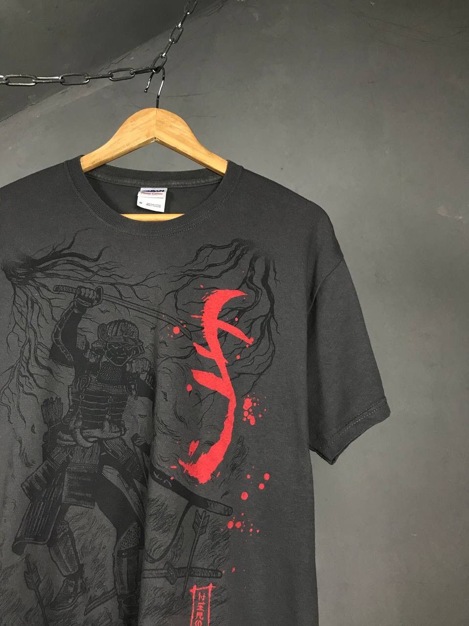 Vintage Samurai vintage Japanese brand traditional tee Size US M / EU 48-50 / 2 - 2 Thumbnail