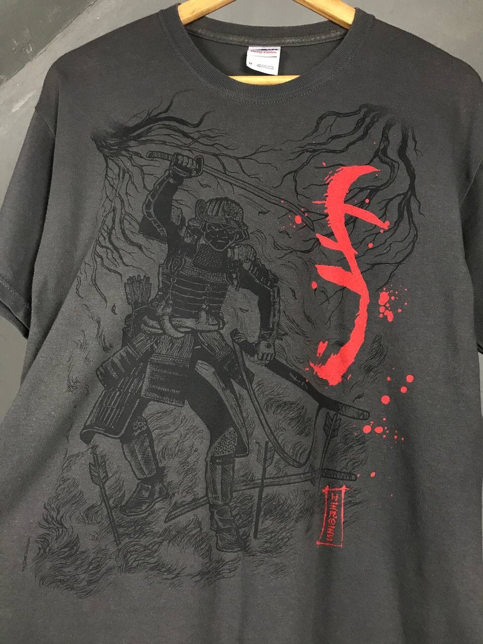 Vintage Samurai vintage Japanese brand traditional tee Size US M / EU 48-50 / 2 - 3 Thumbnail
