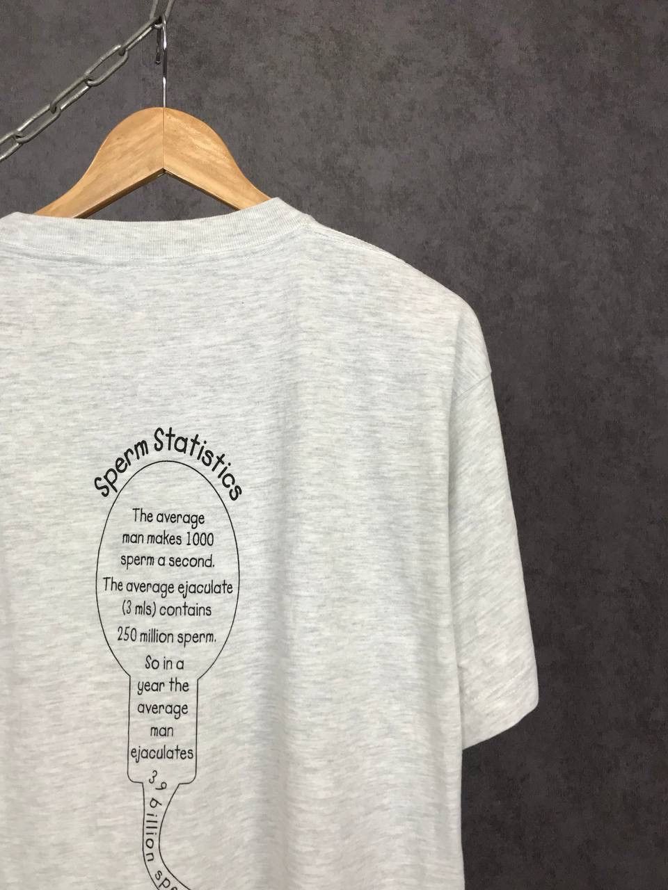Other Sperm humor vintage overprinted tee Size US XL / EU 56 / 4 - 4 Thumbnail