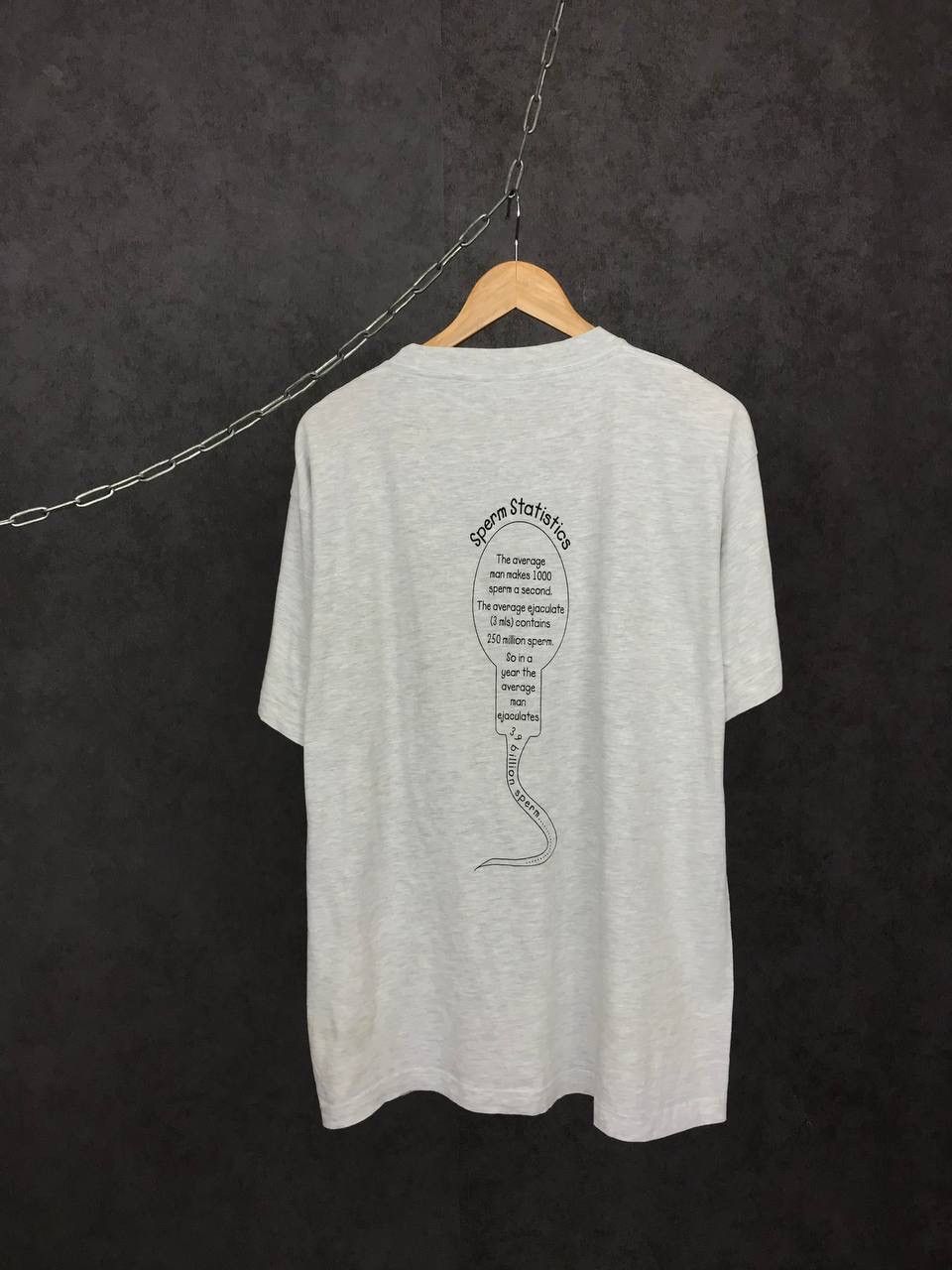 Other Sperm humor vintage overprinted tee Size US XL / EU 56 / 4 - 2 Thumbnail