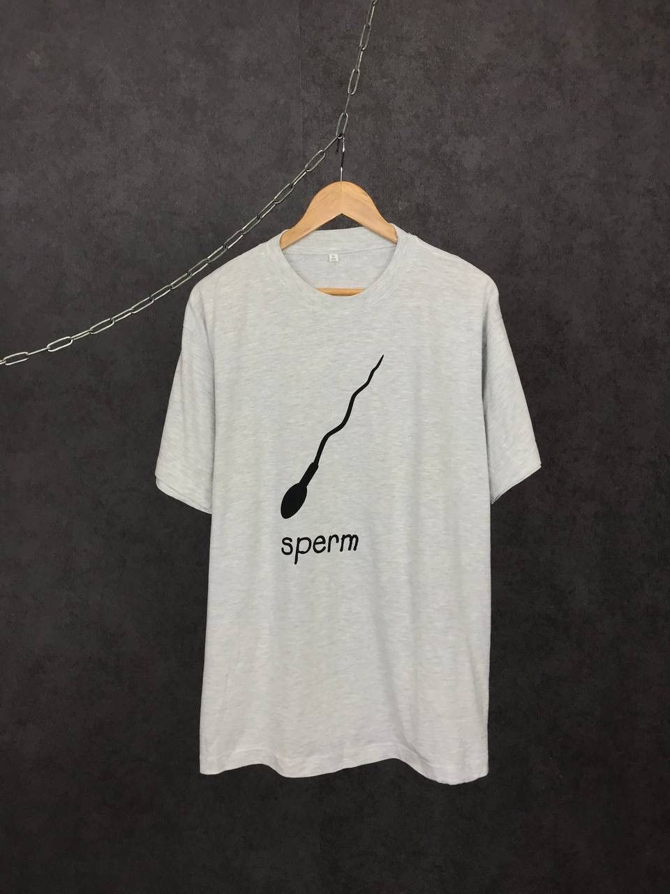 Other Sperm humor vintage overprinted tee Size US XL / EU 56 / 4 - 1 Thumbnail