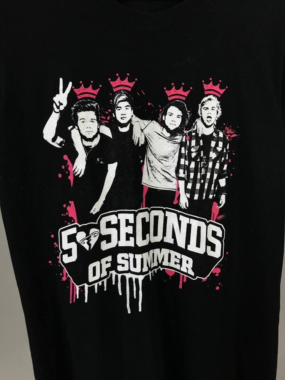 Band Tees × Vintage 5 seconds of summer vintage rock band tour tee Size US L / EU 52-54 / 3 - 3 Thumbnail