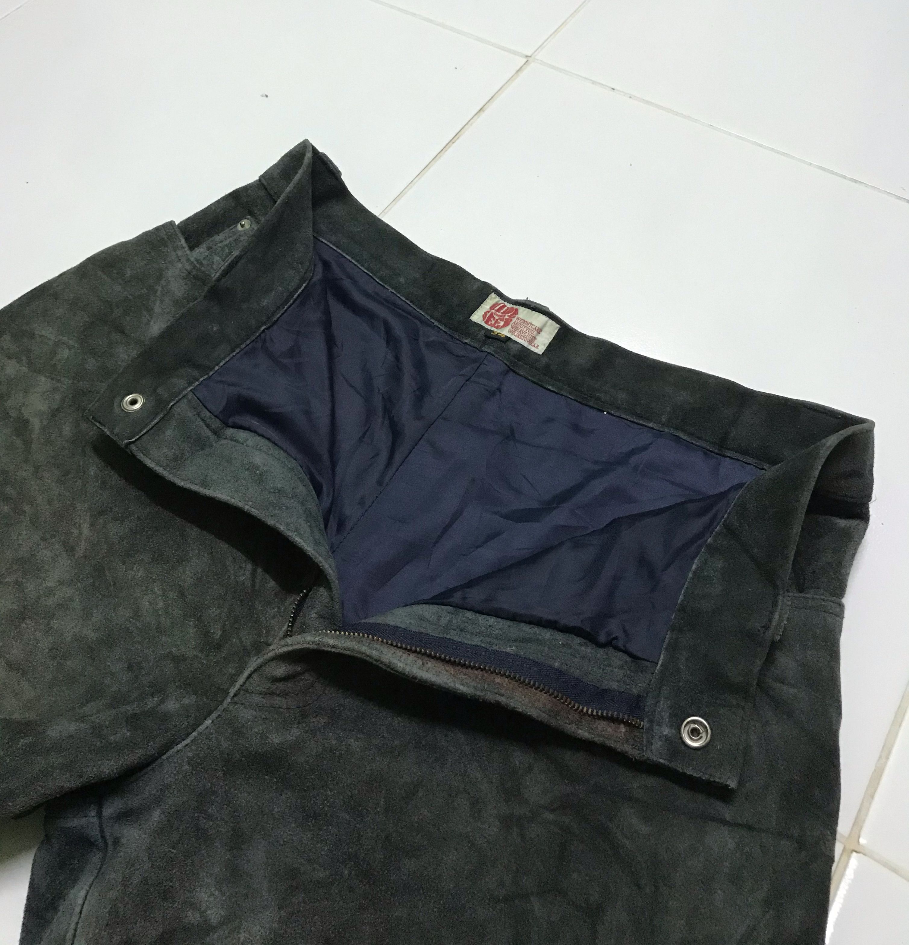 Japanese Brand Hide and seek leather short pants Size US 32 / EU 48 - 4 Thumbnail