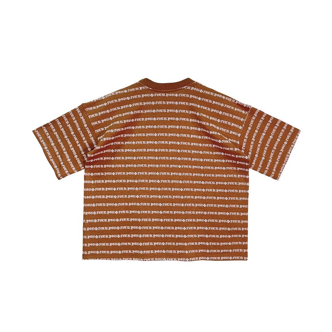 Chrome Hearts Chrome Hearts Stripe Men's Short Sleeve Tee Size US M / EU 48-50 / 2 - 2 Thumbnail