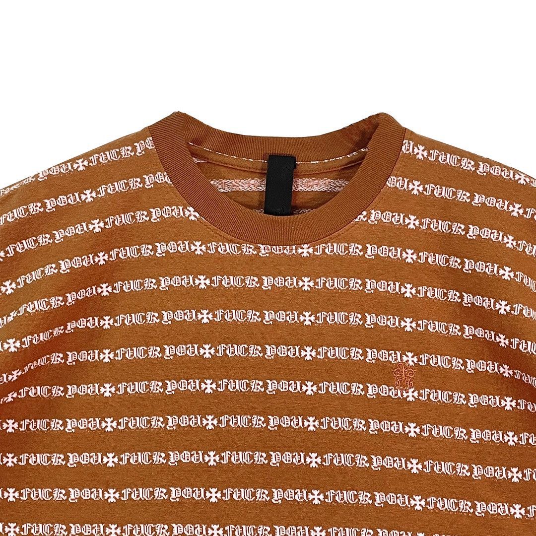 Chrome Hearts Chrome Hearts Stripe Men's Short Sleeve Tee Size US M / EU 48-50 / 2 - 3 Thumbnail