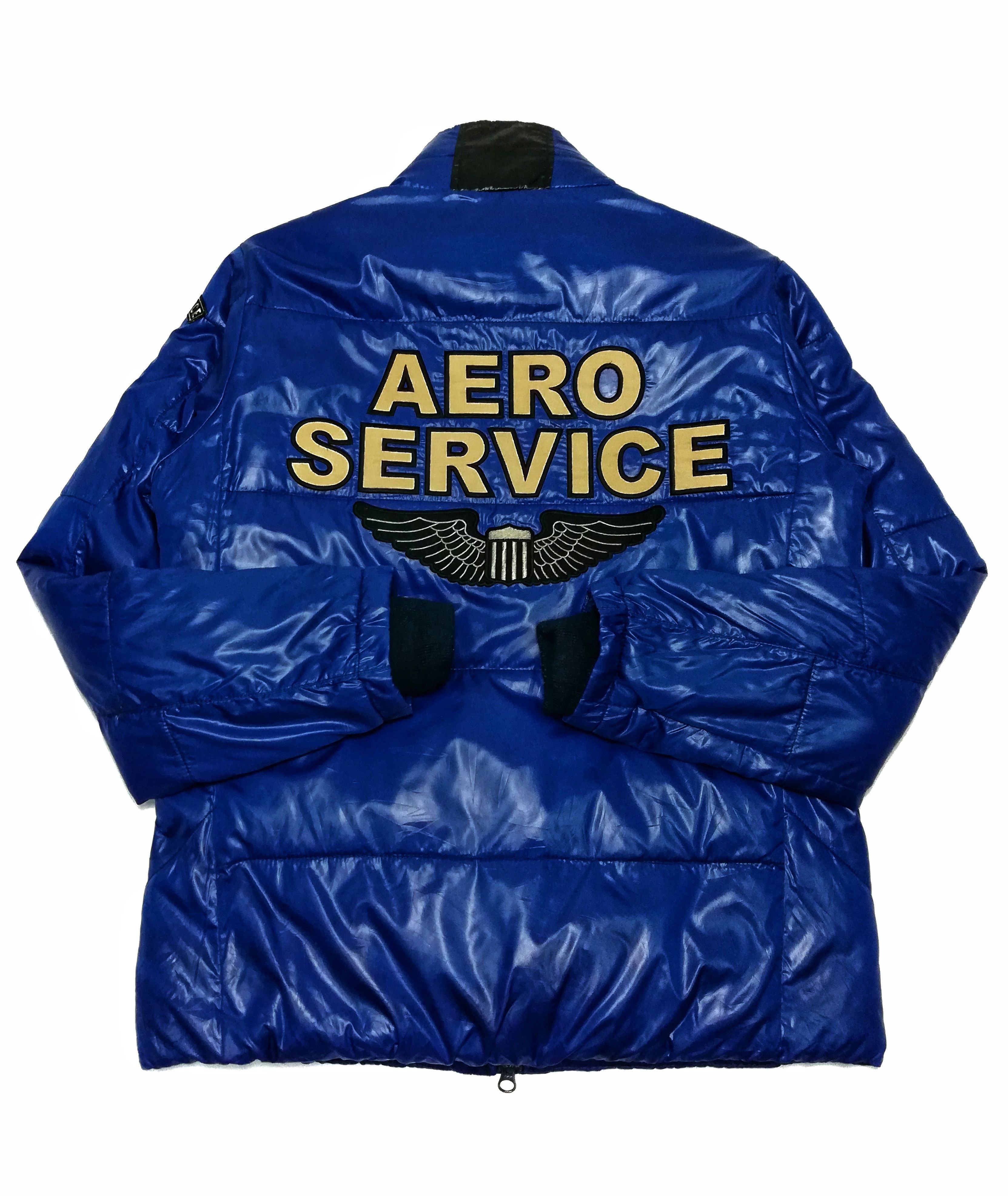 Avirex 🔥Avirex Third Air Force Aero Service Blue Puffer Jacket🔥 Size US M / EU 48-50 / 2 - 2 Thumbnail
