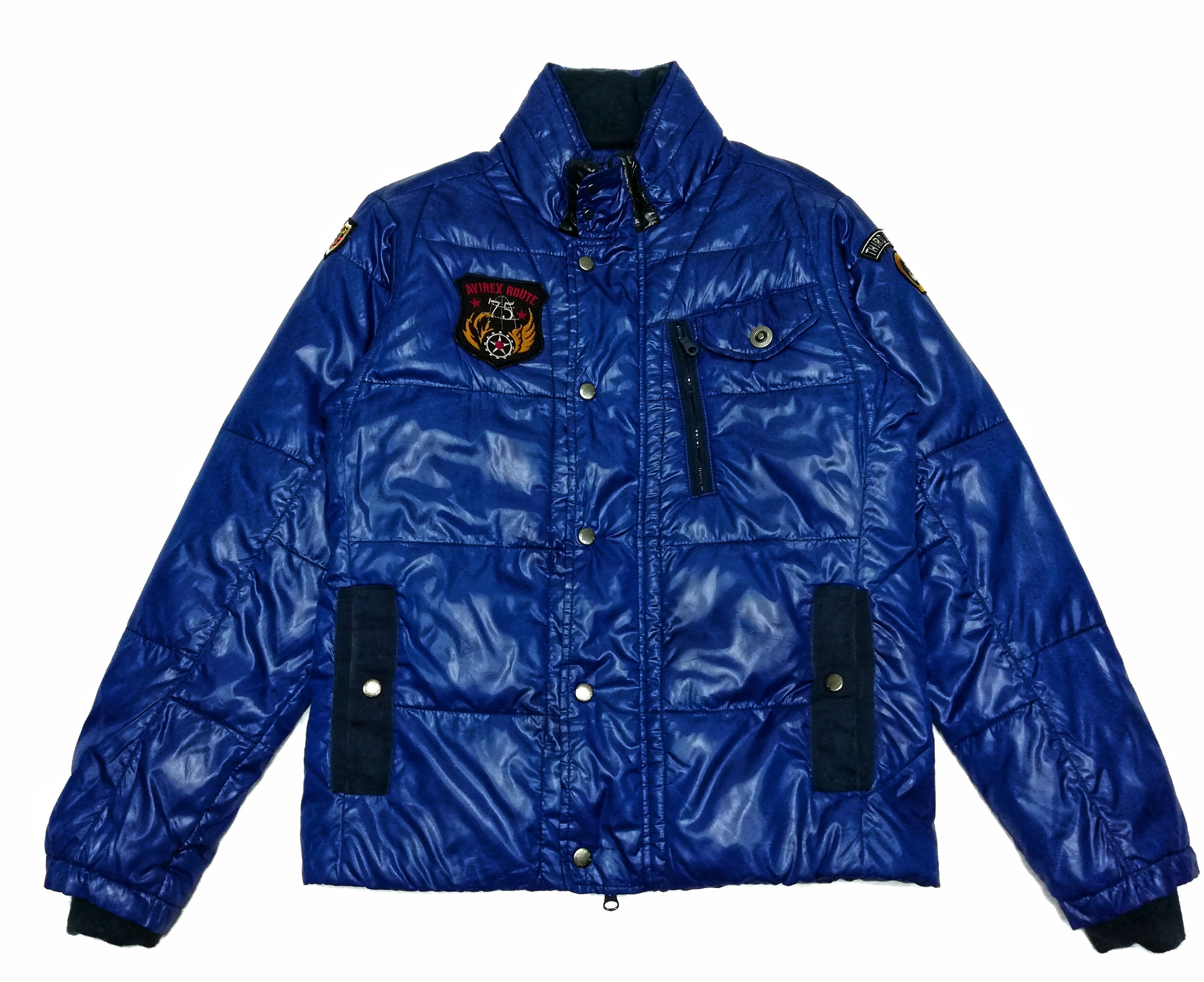 Avirex 🔥Avirex Third Air Force Aero Service Blue Puffer Jacket🔥 Size US M / EU 48-50 / 2 - 4 Thumbnail