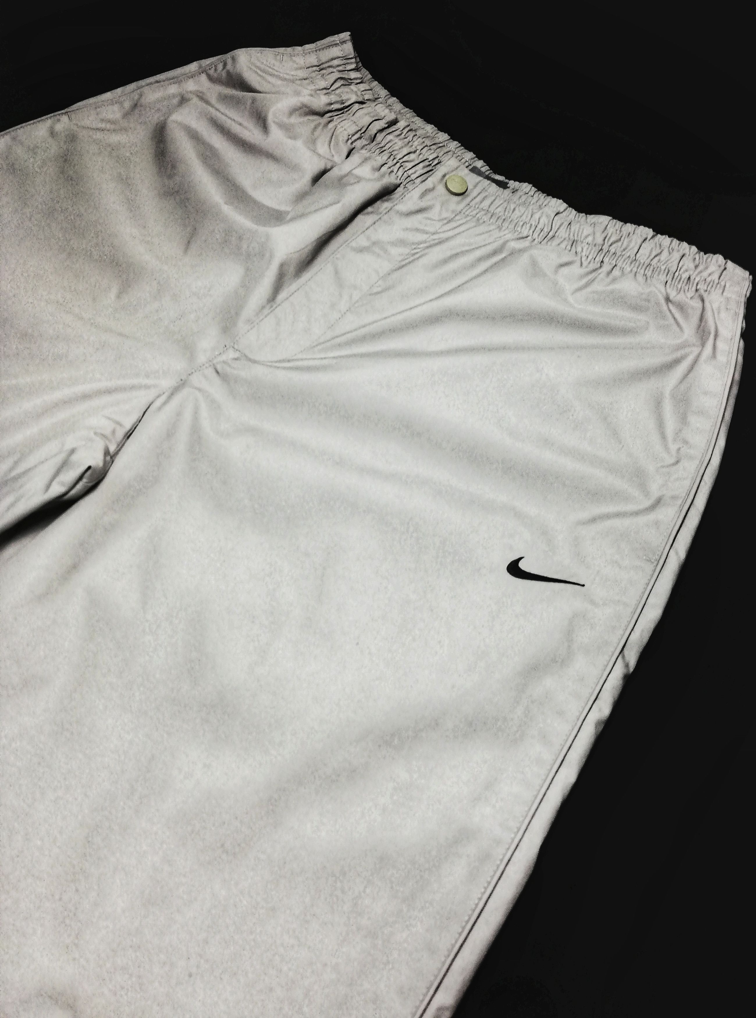 Nike × Vintage 🔥Nike Polyester / Nylon Tracksuit Grey Pants Crazy🔥 Size US 36 / EU 52 - 4 Thumbnail