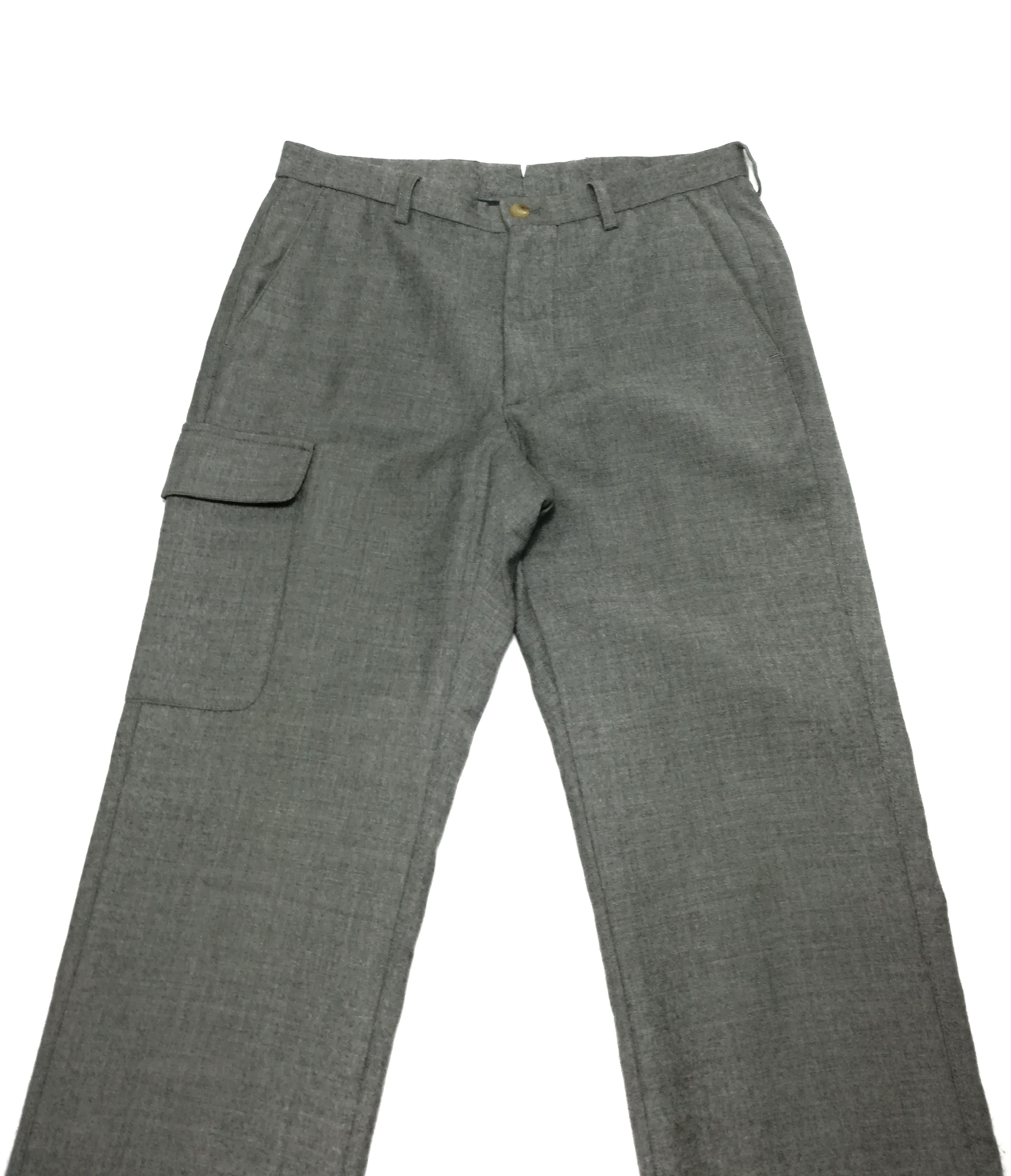 Beams Plus 🔥G.T.A Per Beams Cargo Lana Wool Casual Trousers Pants🔥 Size US 29 - 3 Thumbnail