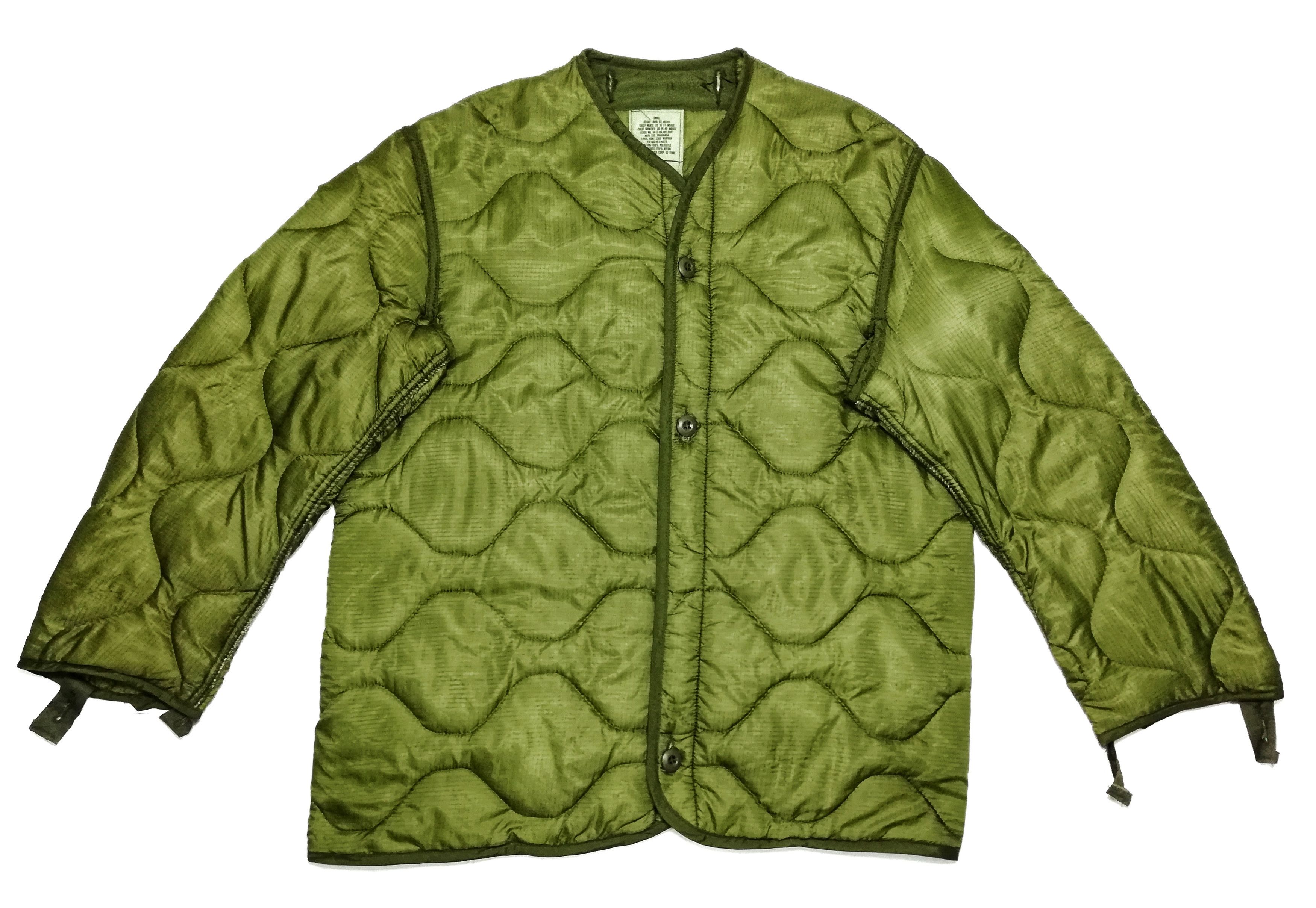 Vintage 🔥Quilted M-65 Liner Extreme Cold Weather Parka Nylon🔥 Size US S / EU 44-46 / 1 - 2 Thumbnail