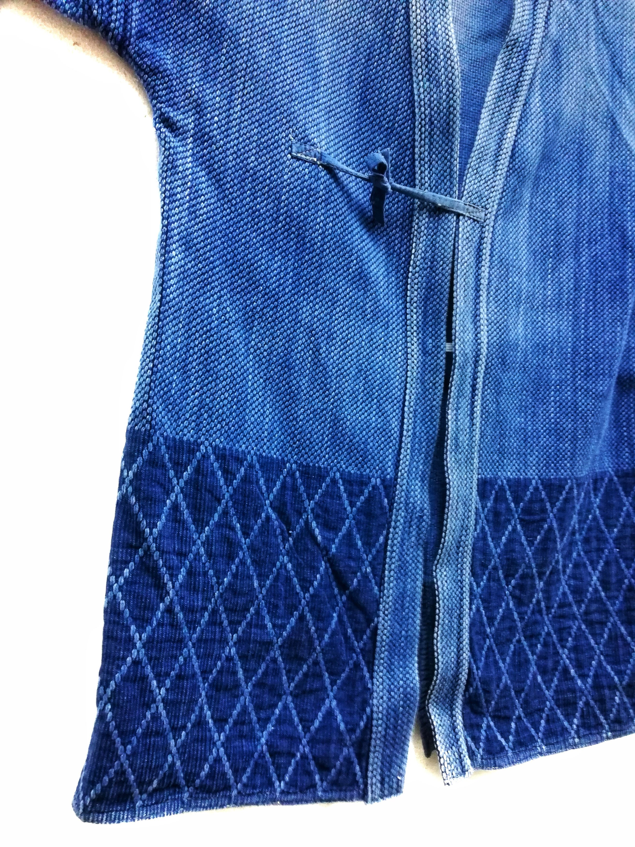 Art Comes First × Indigo × Japanese Brand 🔥Style Kapital Dyed Woven Cotton Drawstrings Kimono🔥 Size US S / EU 44-46 / 1 - 3 Thumbnail