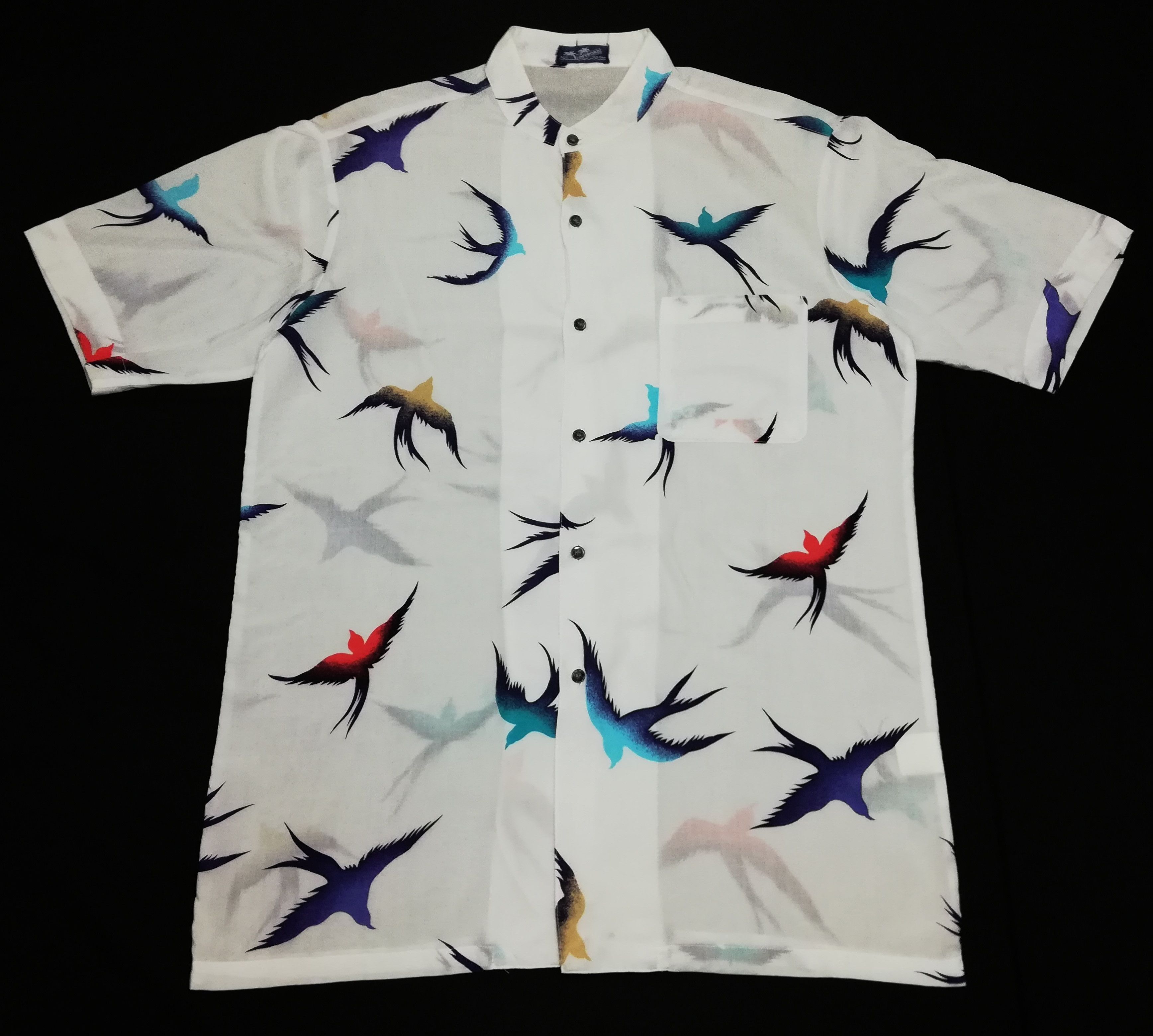 Art Comes First 🔥By Offroad Holiday Full Print The Swallow Hawaiian Shirt Size US M / EU 48-50 / 2 - 1 Thumbnail