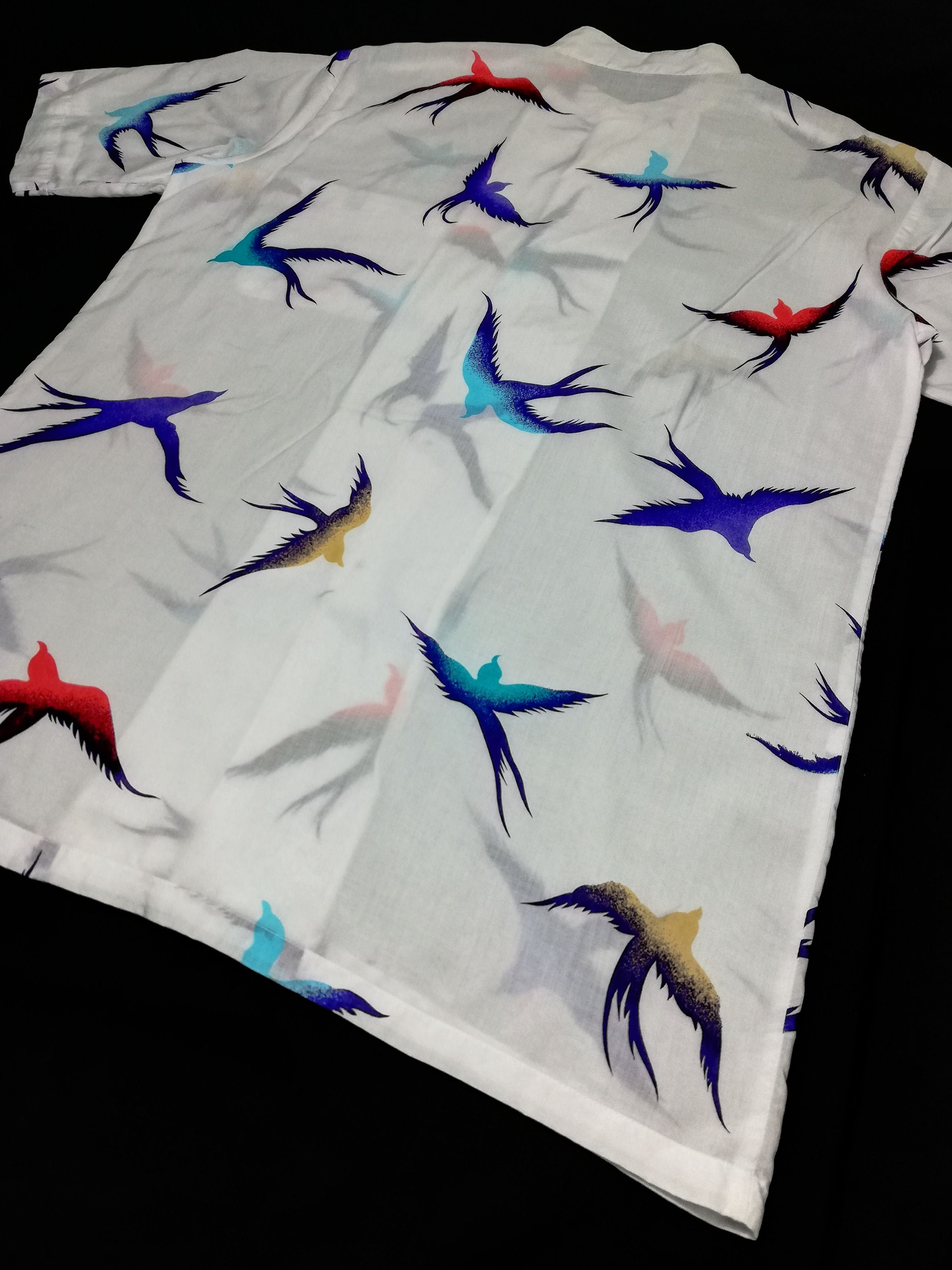 Art Comes First 🔥By Offroad Holiday Full Print The Swallow Hawaiian Shirt Size US M / EU 48-50 / 2 - 10 Thumbnail