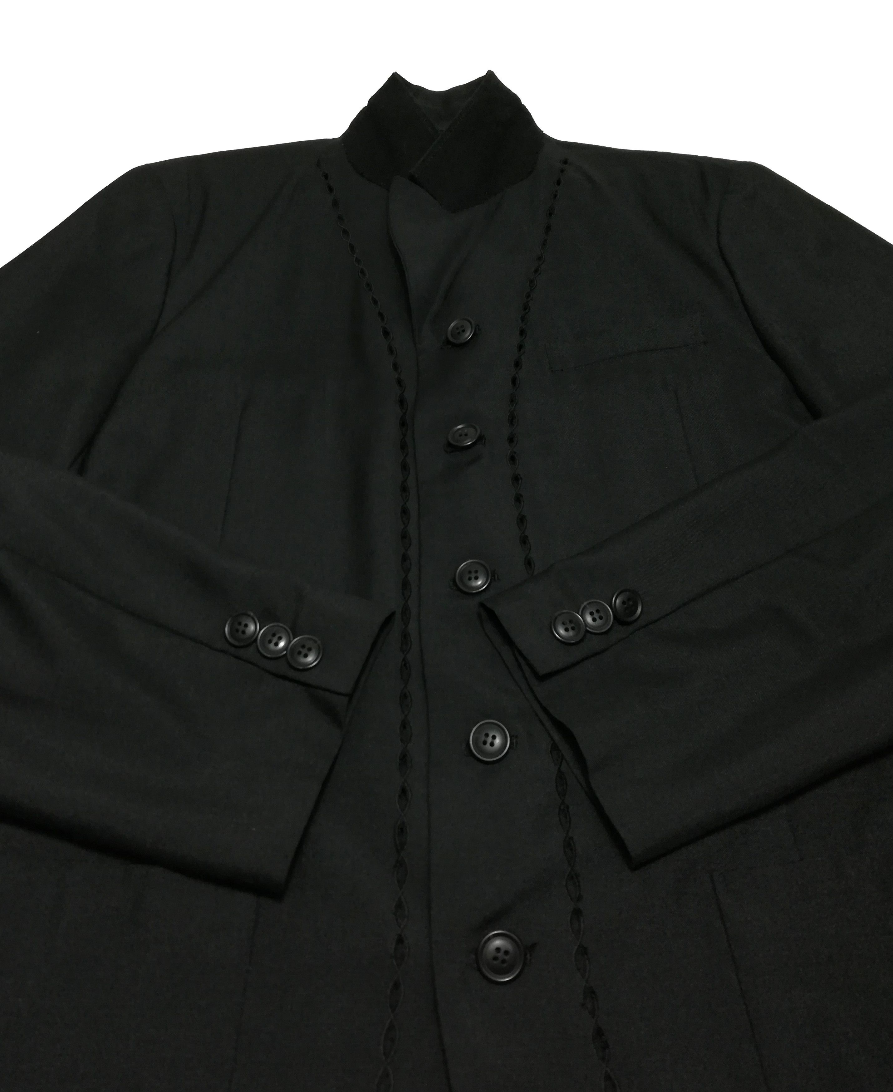 Y's for Men 🔥Archival Legendary Y's Boiled Polyester / Wool Exclusive Size US M / EU 48-50 / 2 - 7 Thumbnail
