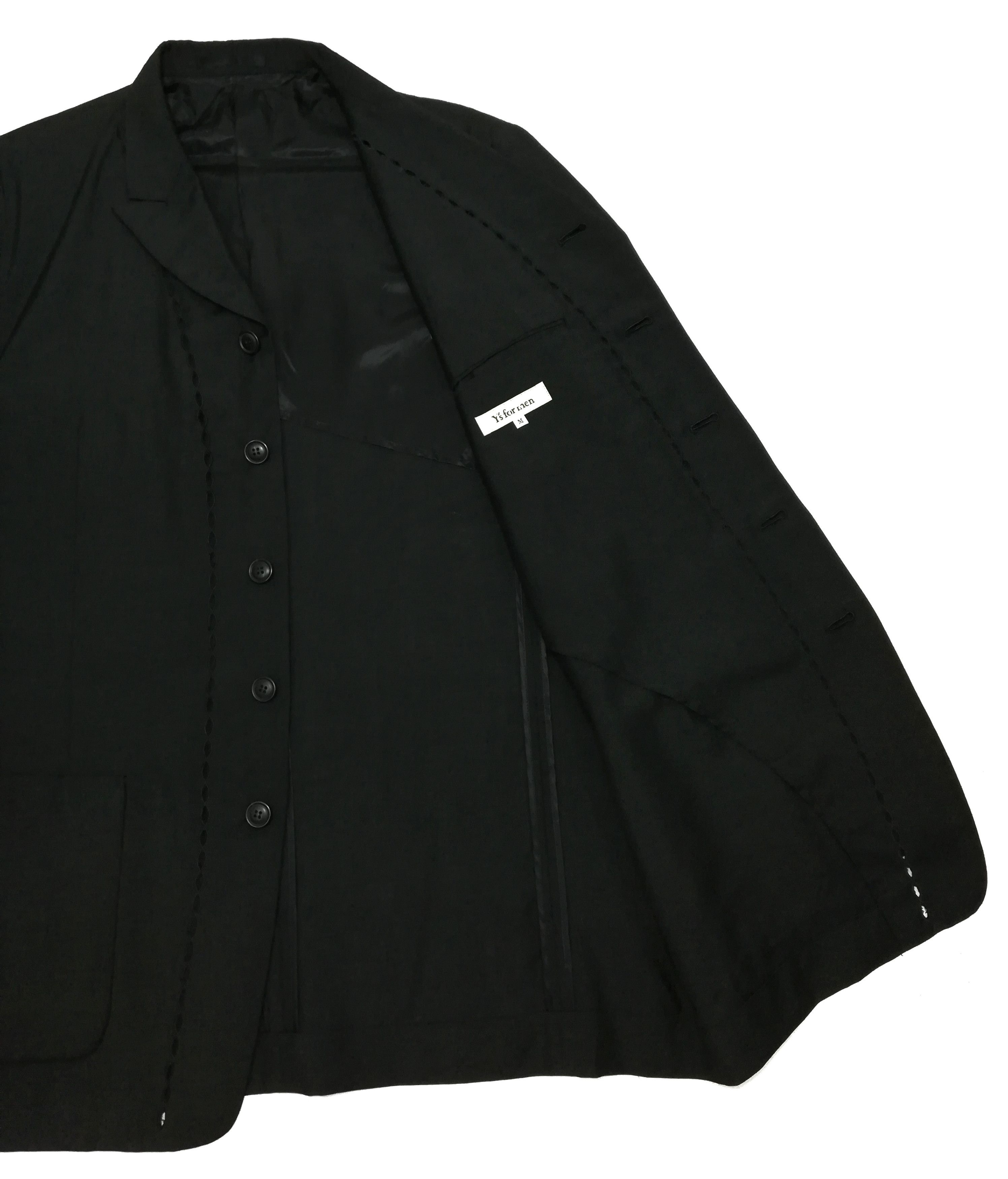 Y's for Men 🔥Archival Legendary Y's Boiled Polyester / Wool Exclusive Size US M / EU 48-50 / 2 - 3 Thumbnail