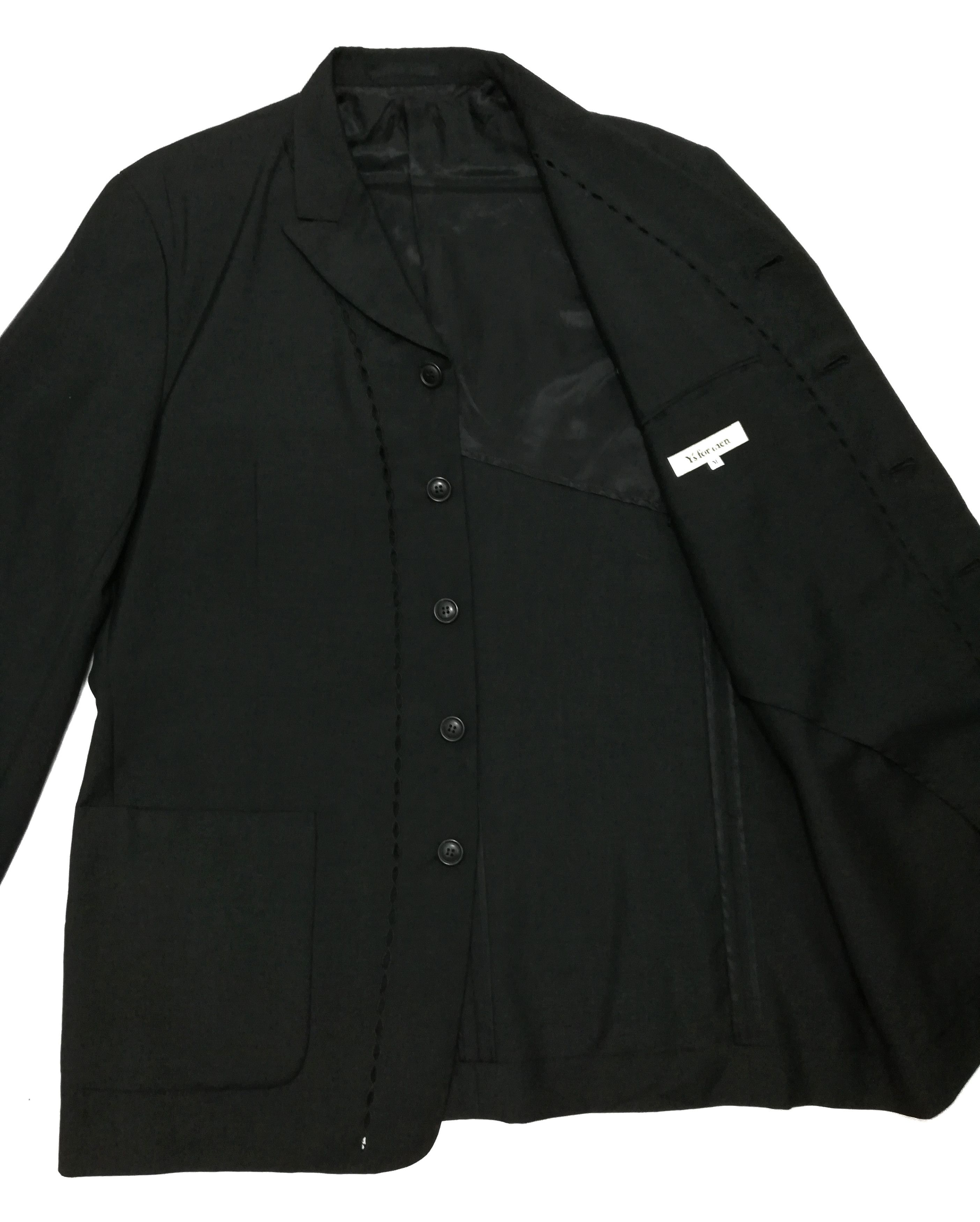 Y's for Men 🔥Archival Legendary Y's Boiled Polyester / Wool Exclusive Size US M / EU 48-50 / 2 - 4 Thumbnail