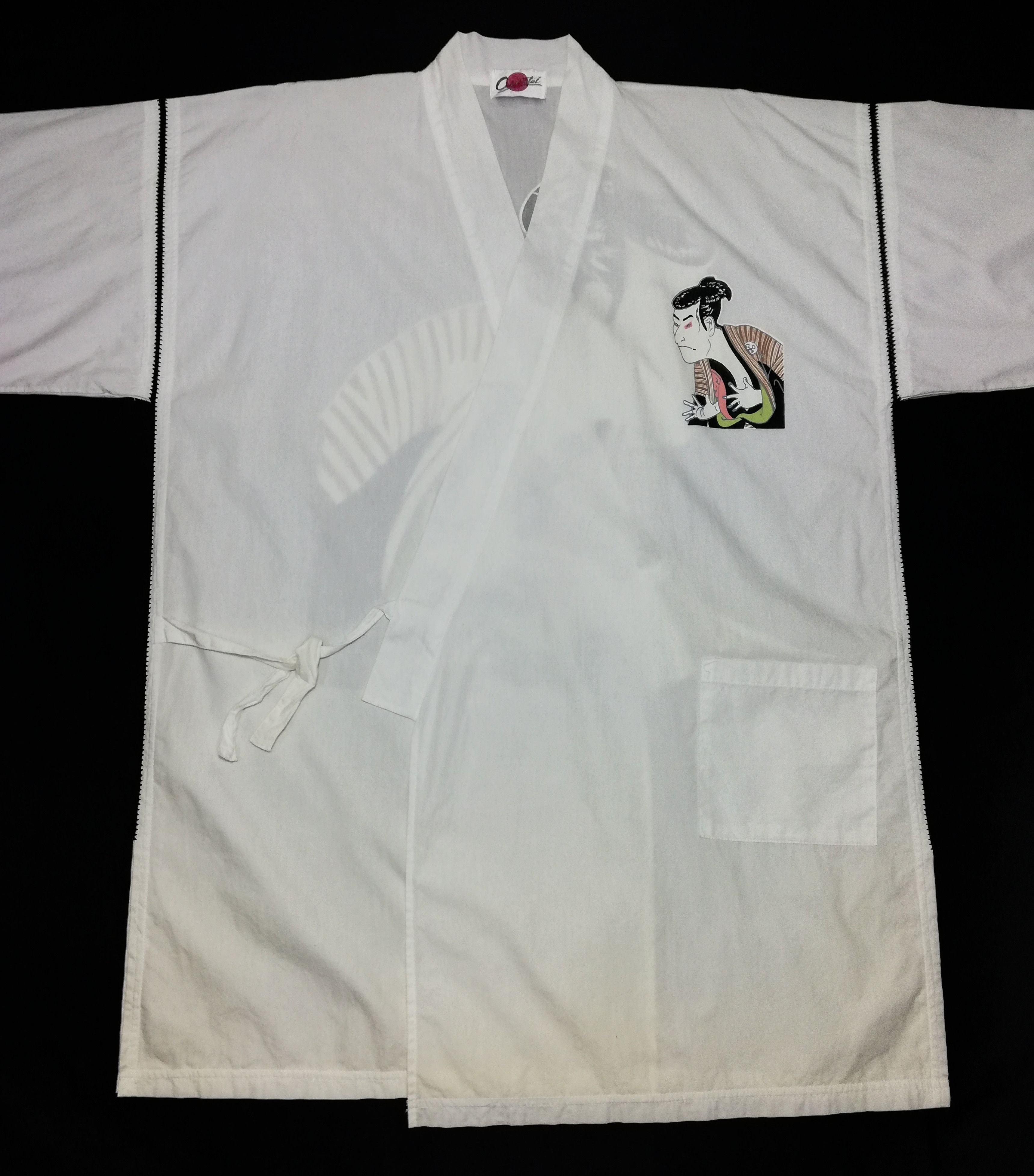 Art Comes First 🔥SUMMER SALE Stunning 80's Sanjuro Traditional Wear Kimono Size US M / EU 48-50 / 2 - 11 Thumbnail
