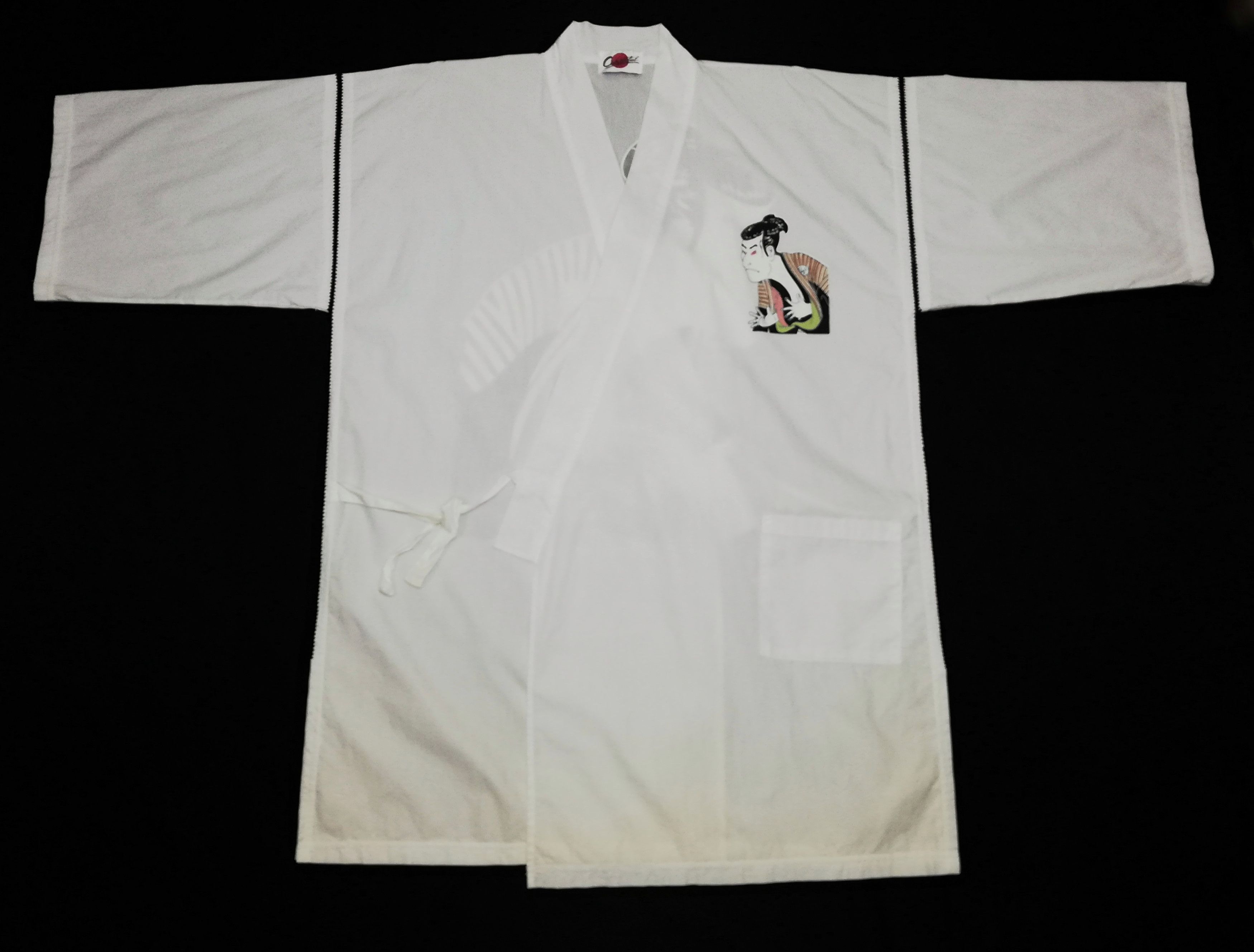 Art Comes First 🔥SUMMER SALE Stunning 80's Sanjuro Traditional Wear Kimono Size US M / EU 48-50 / 2 - 10 Thumbnail