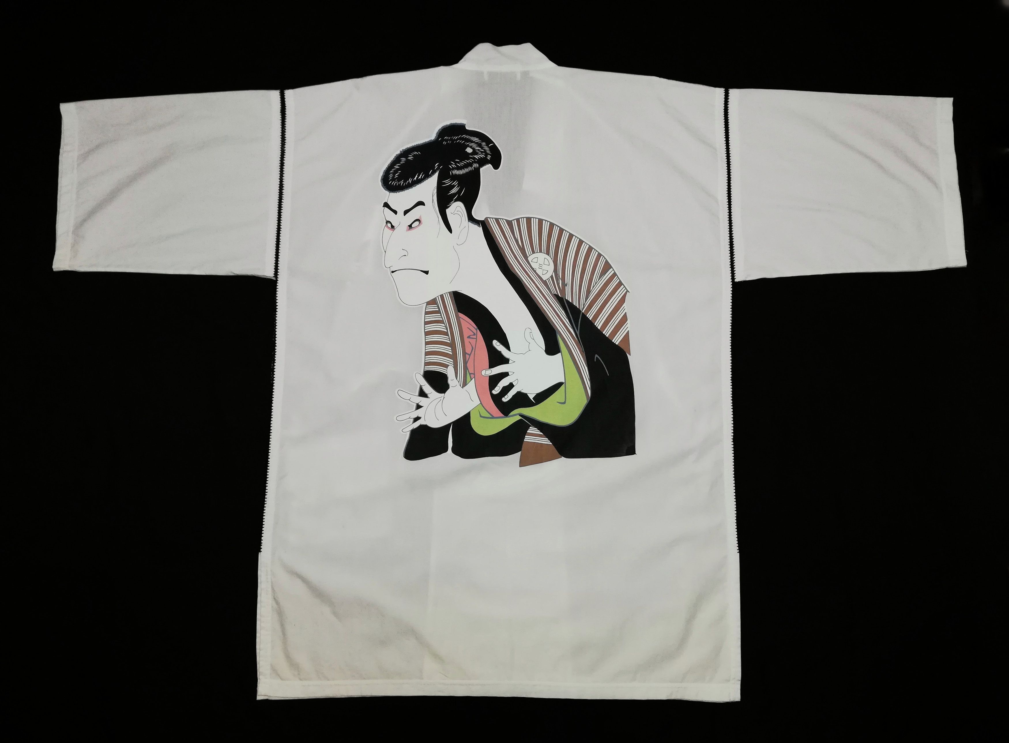 Art Comes First 🔥SUMMER SALE Stunning 80's Sanjuro Traditional Wear Kimono Size US M / EU 48-50 / 2 - 3 Thumbnail