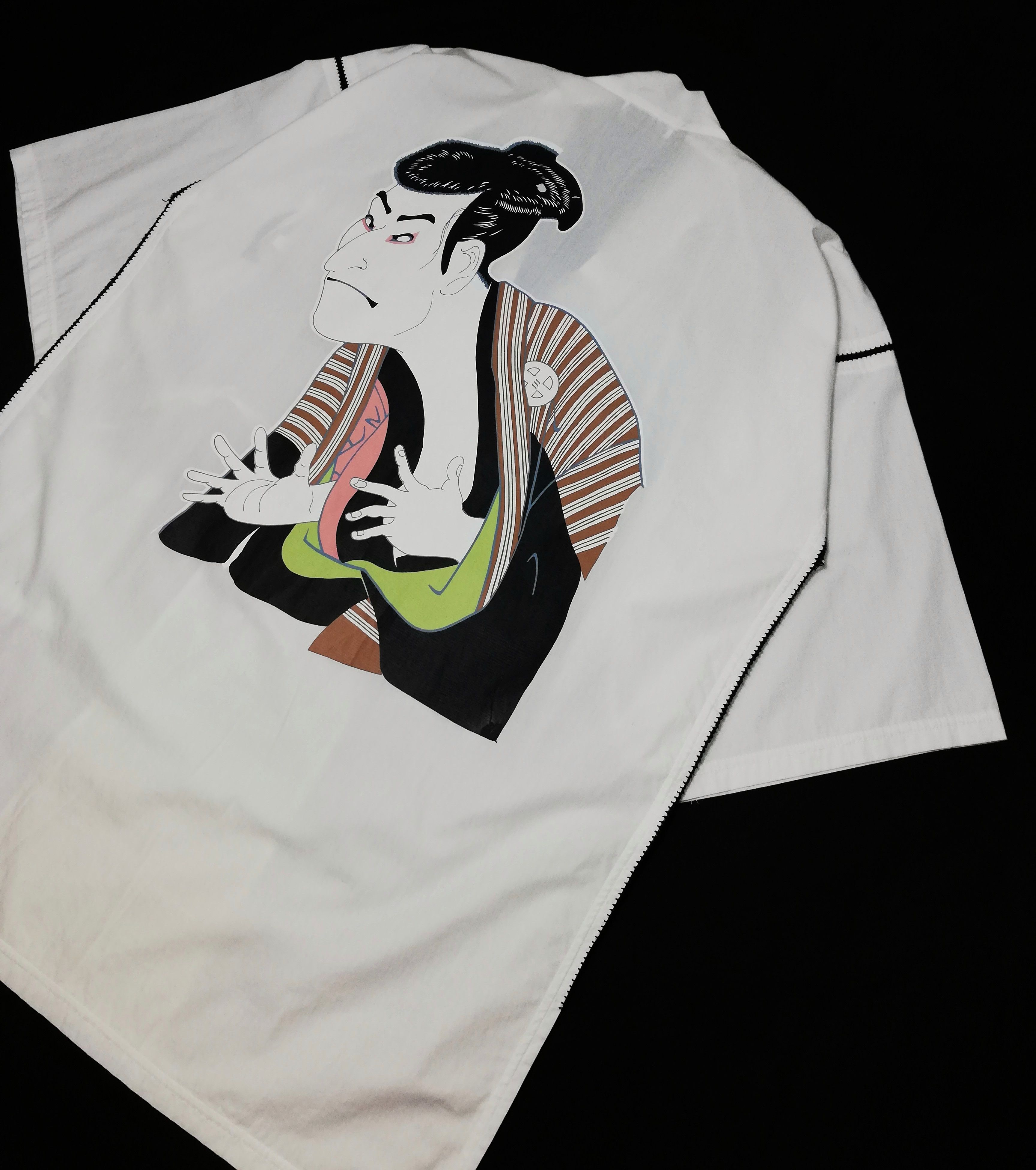 Art Comes First 🔥SUMMER SALE Stunning 80's Sanjuro Traditional Wear Kimono Size US M / EU 48-50 / 2 - 2 Thumbnail