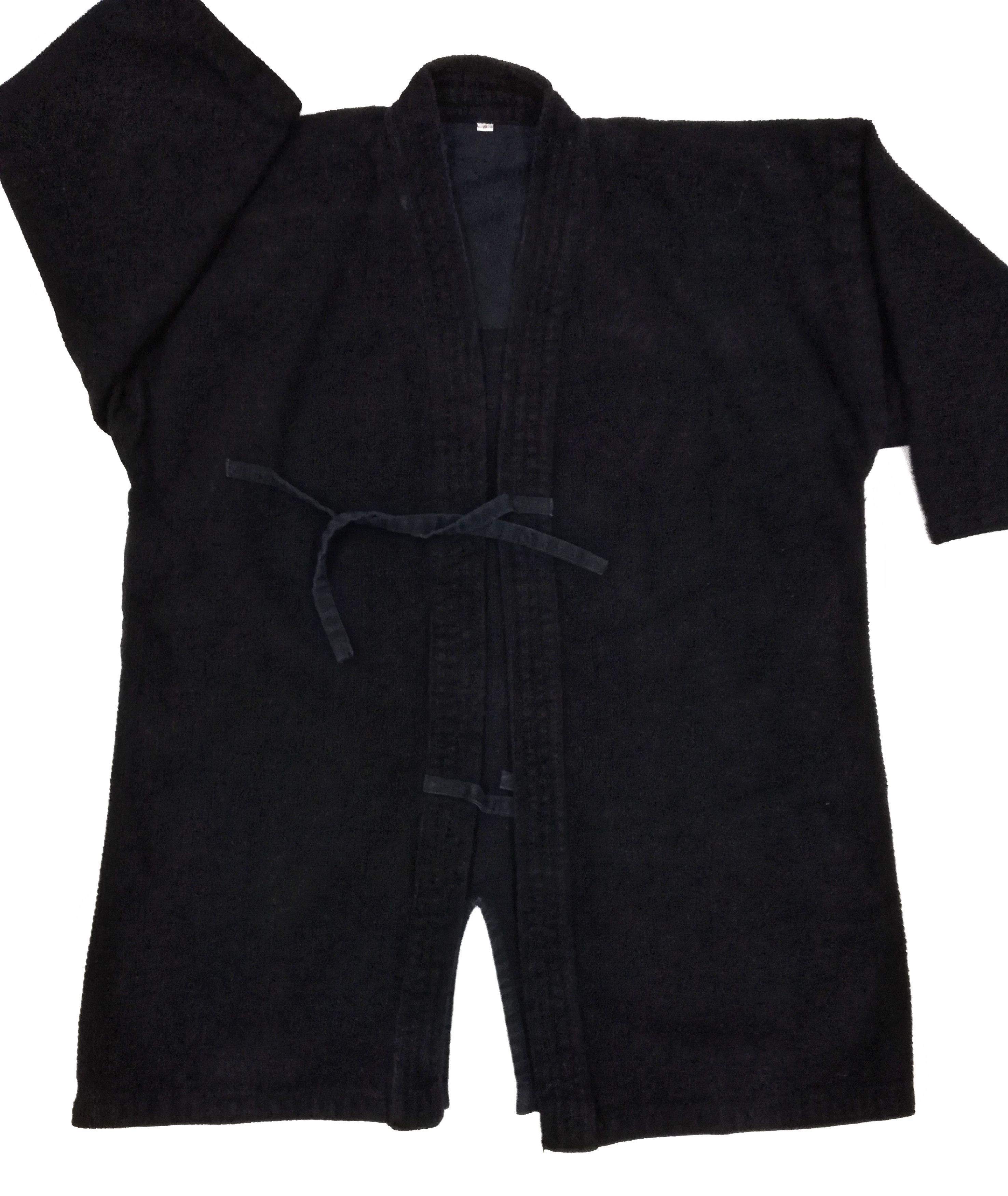 Indigo 🔥Indigo Dyed Sashiko Noragi Kimono Visvim Style Design🔥 Size US M / EU 48-50 / 2 - 4 Thumbnail