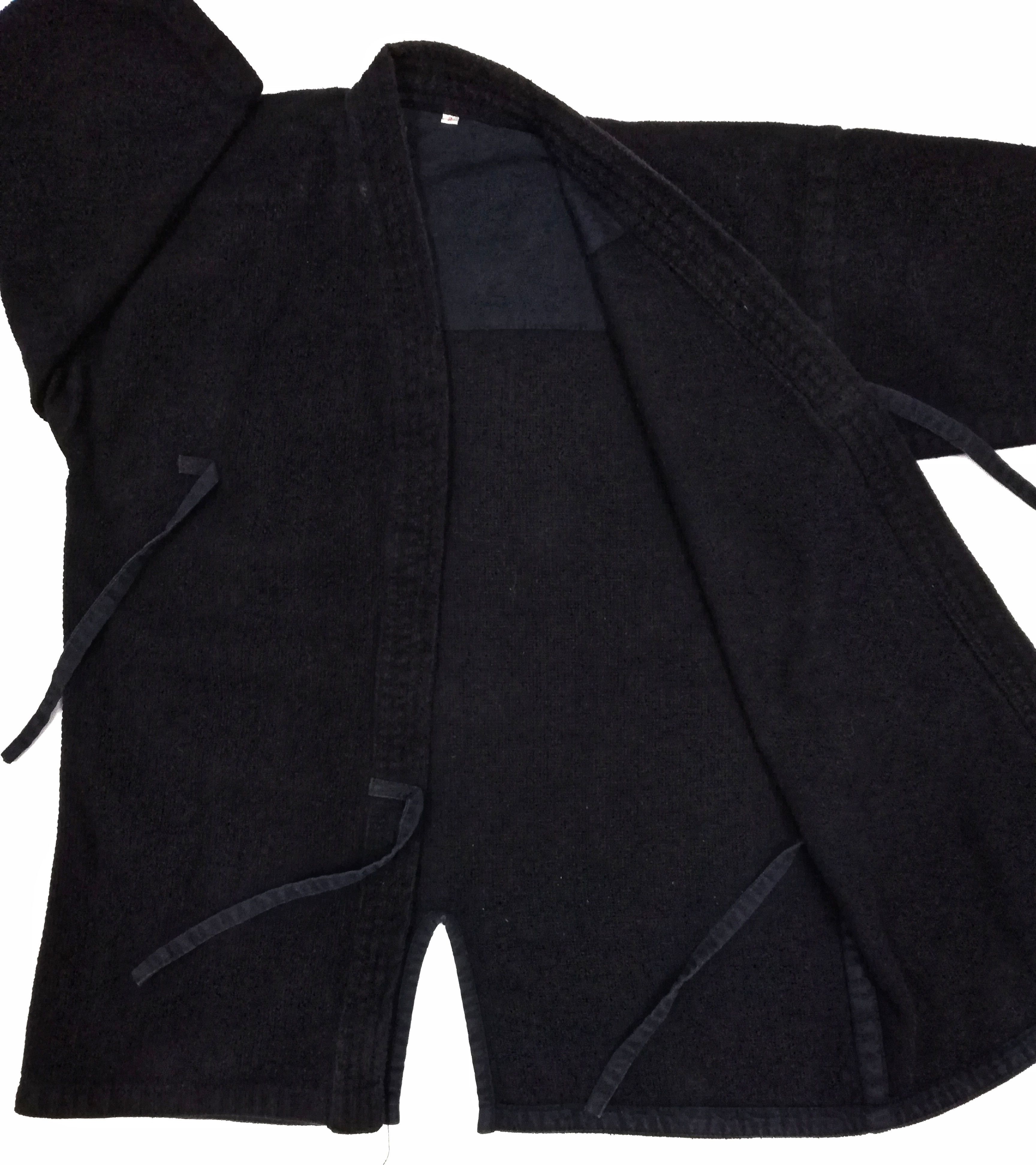 Indigo 🔥Indigo Dyed Sashiko Noragi Kimono Visvim Style Design🔥 Size US M / EU 48-50 / 2 - 2 Thumbnail