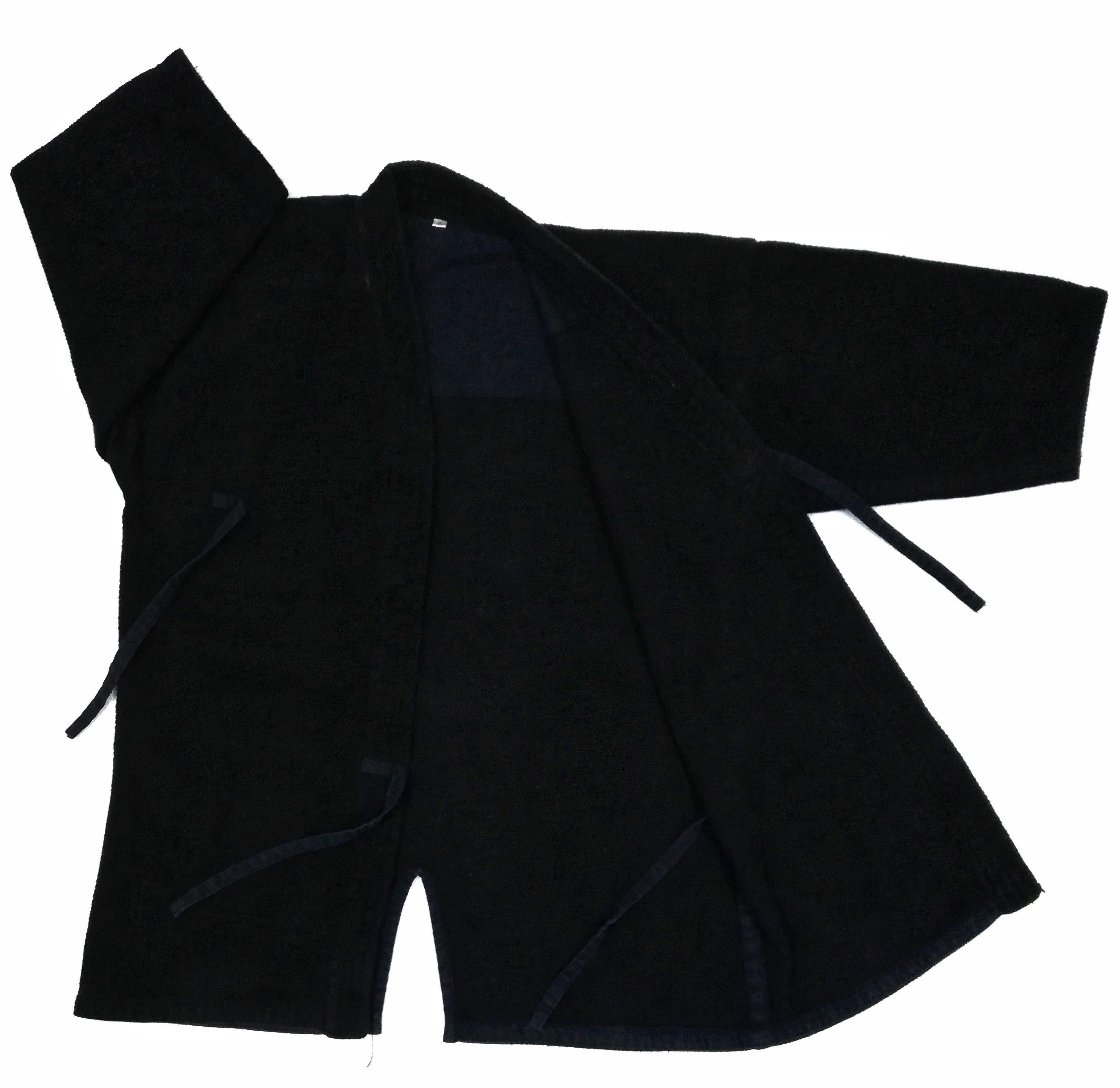 Indigo 🔥Indigo Dyed Sashiko Noragi Kimono Visvim Style Design🔥 Size US M / EU 48-50 / 2 - 1 Thumbnail