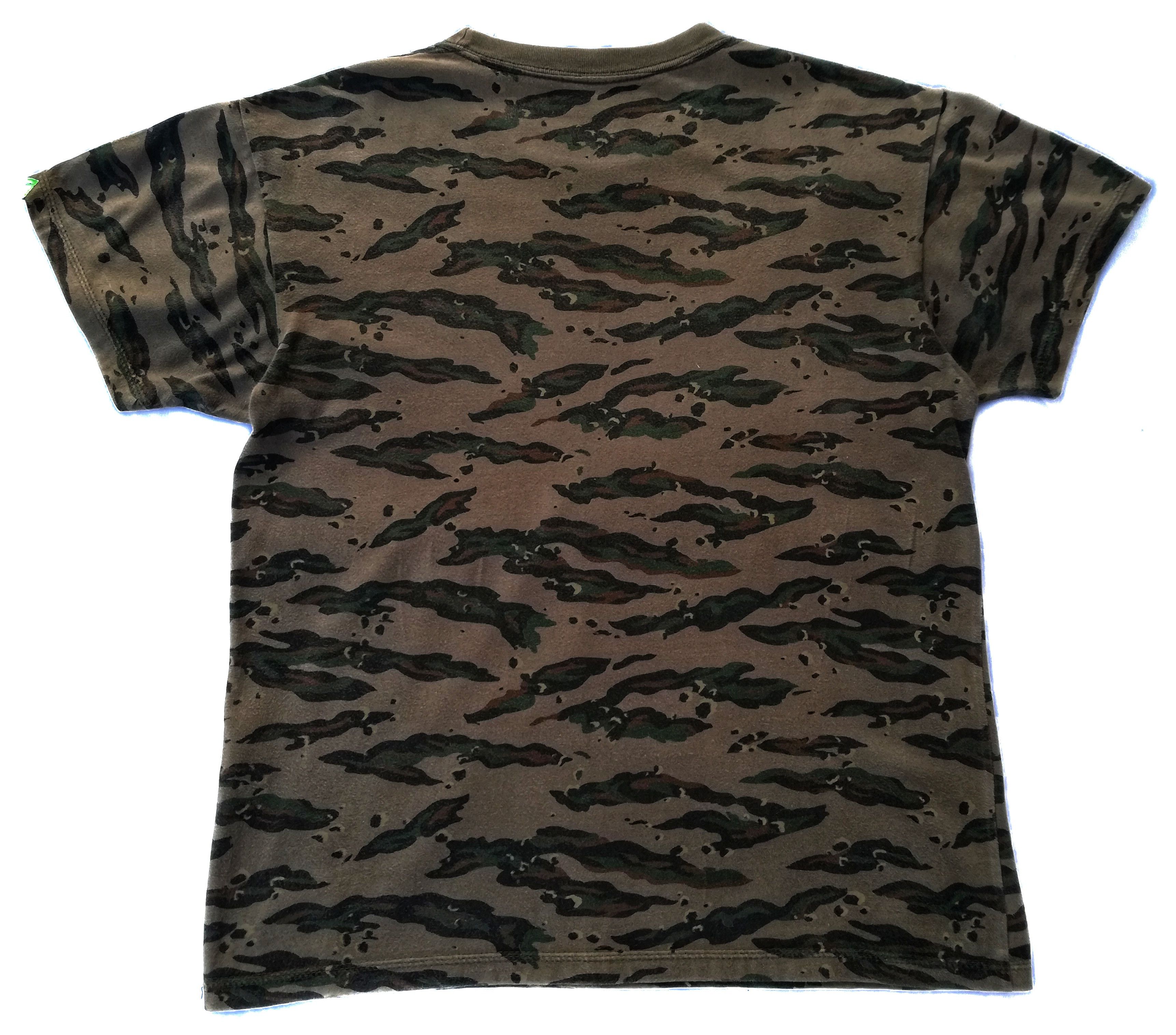 Jun Takahashi 🔥Camo T-Shirt 2000 S/S Collection Thunderbolt Camouflage🔥 Size US M / EU 48-50 / 2 - 9 Thumbnail