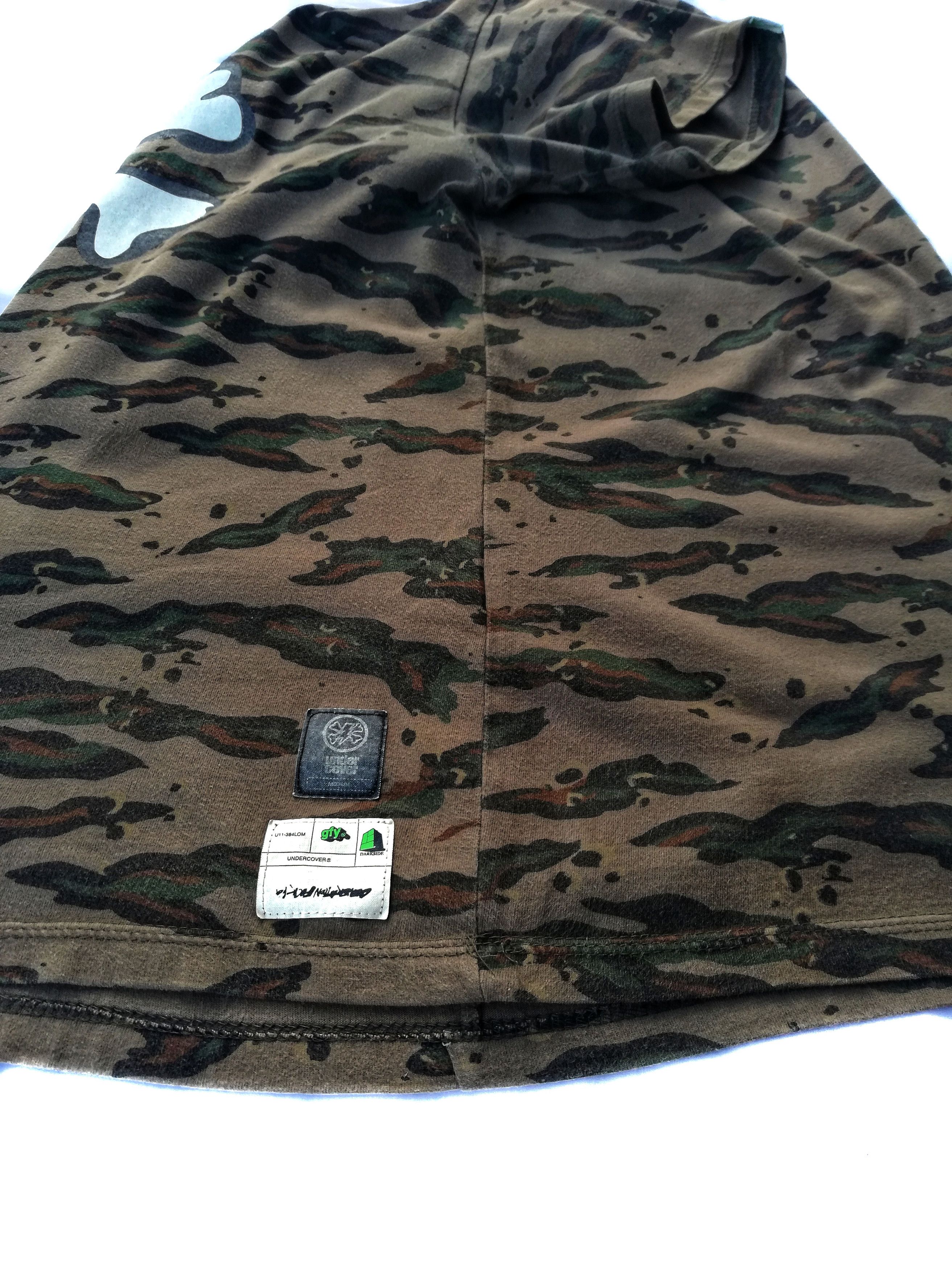 Jun Takahashi 🔥Camo T-Shirt 2000 S/S Collection Thunderbolt Camouflage🔥 Size US M / EU 48-50 / 2 - 8 Thumbnail
