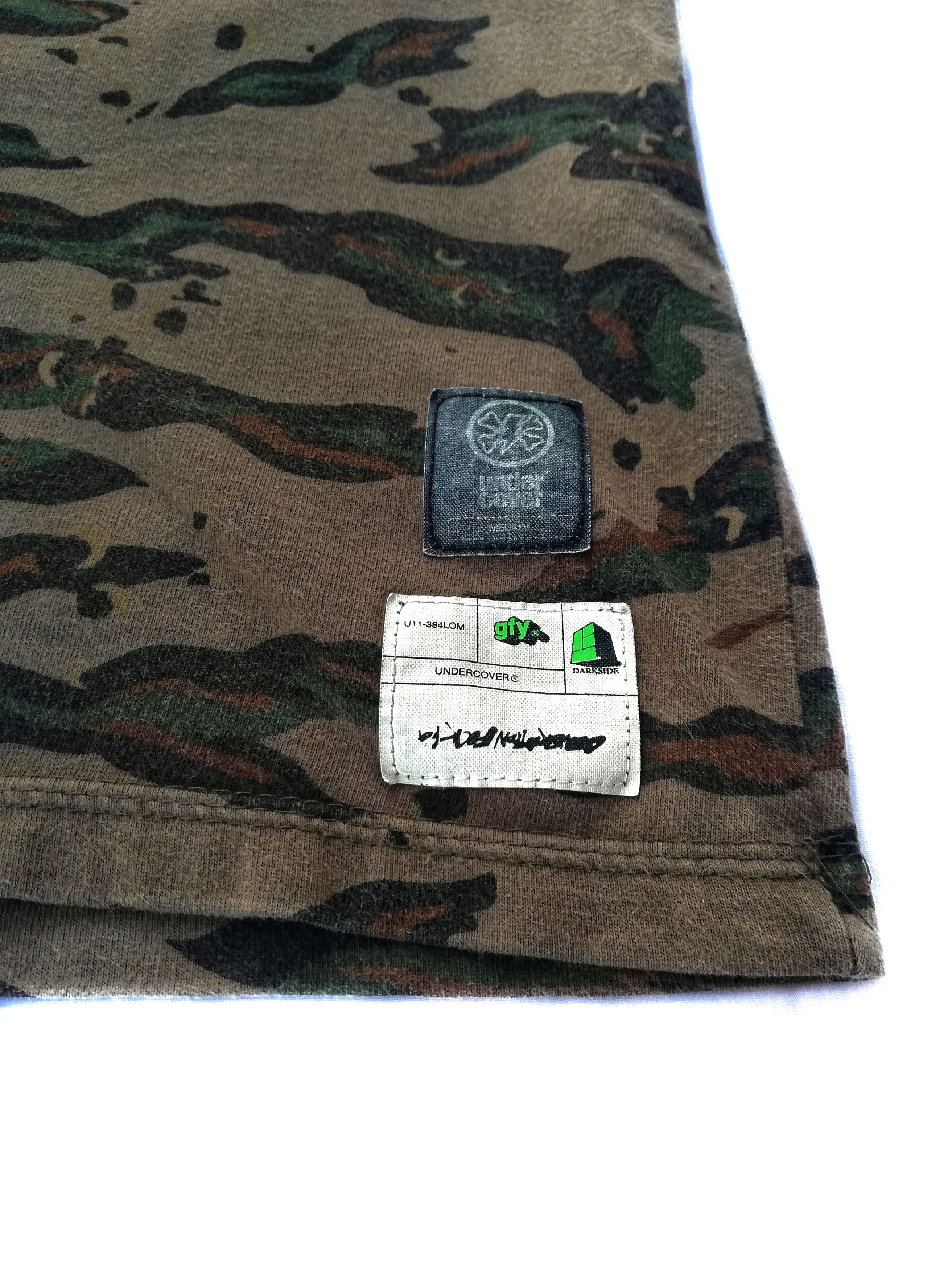 Jun Takahashi 🔥Camo T-Shirt 2000 S/S Collection Thunderbolt Camouflage🔥 Size US M / EU 48-50 / 2 - 3 Thumbnail