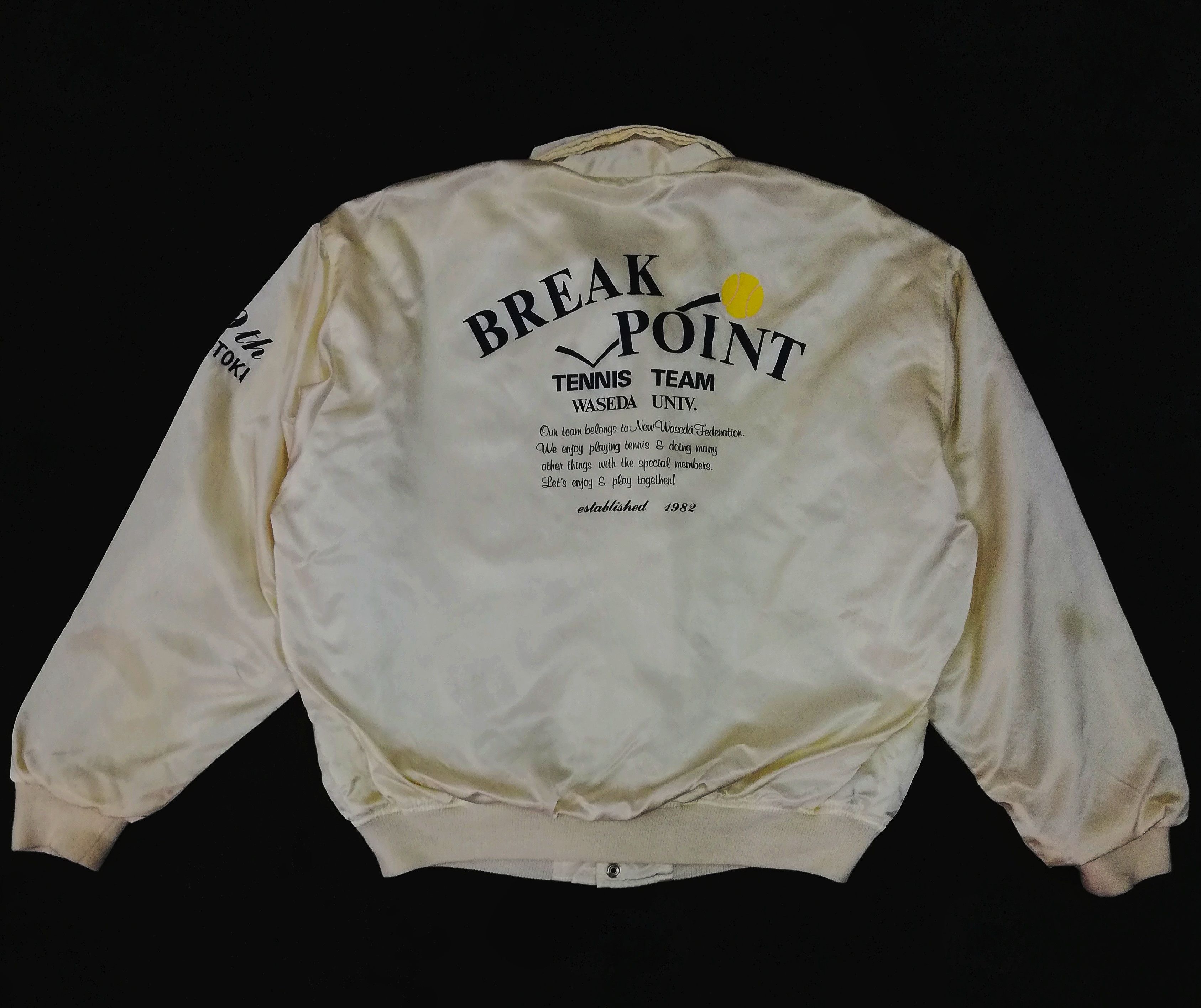 Other 🔥1982 Panda House Aoyam Pro Shop & Tennis Shining Jacket Size US M / EU 48-50 / 2 - 1 Thumbnail
