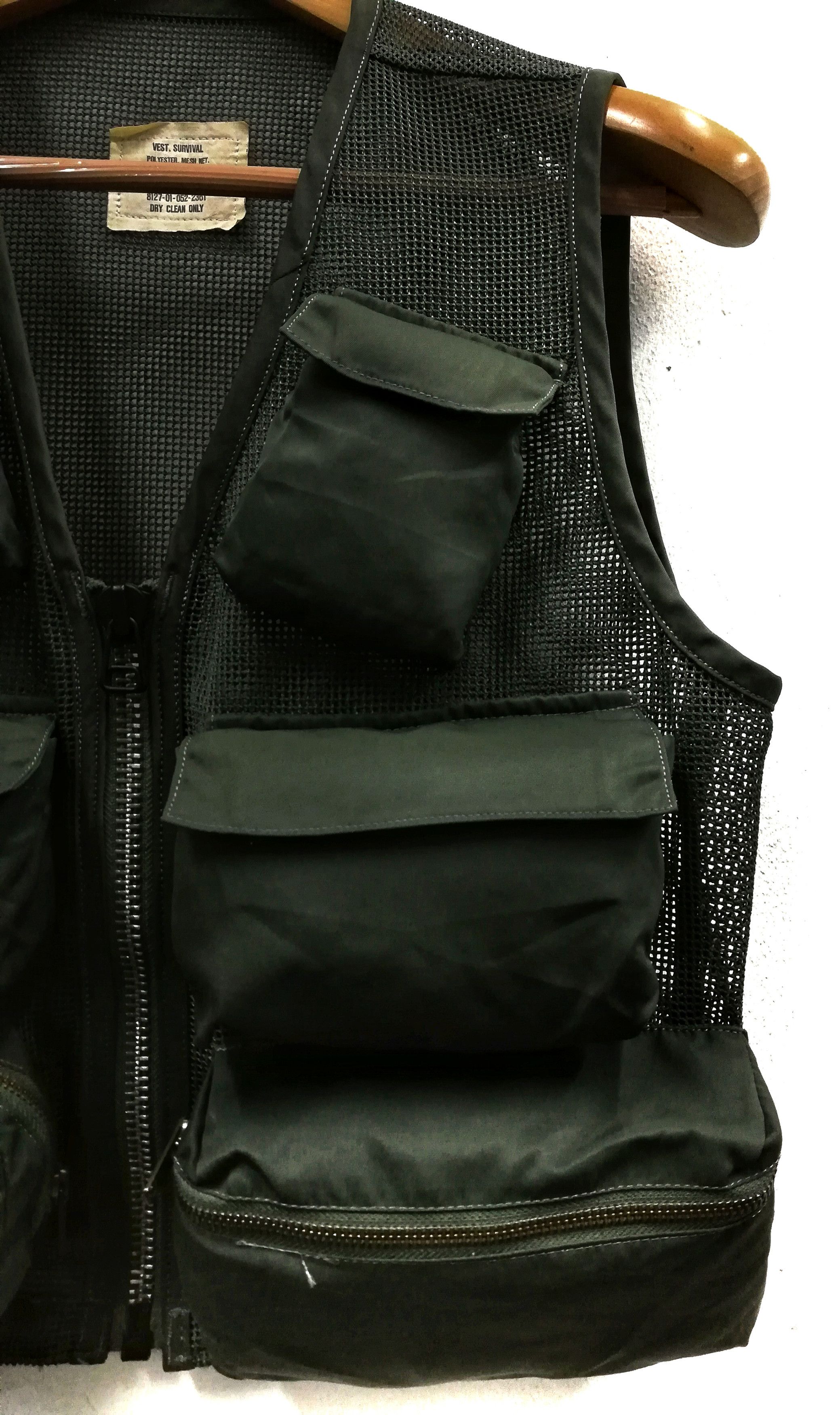Vintage 🔥Sru - 21/P Tactical Utility Multi Pocket Vest Survival Size US M / EU 48-50 / 2 - 4 Thumbnail