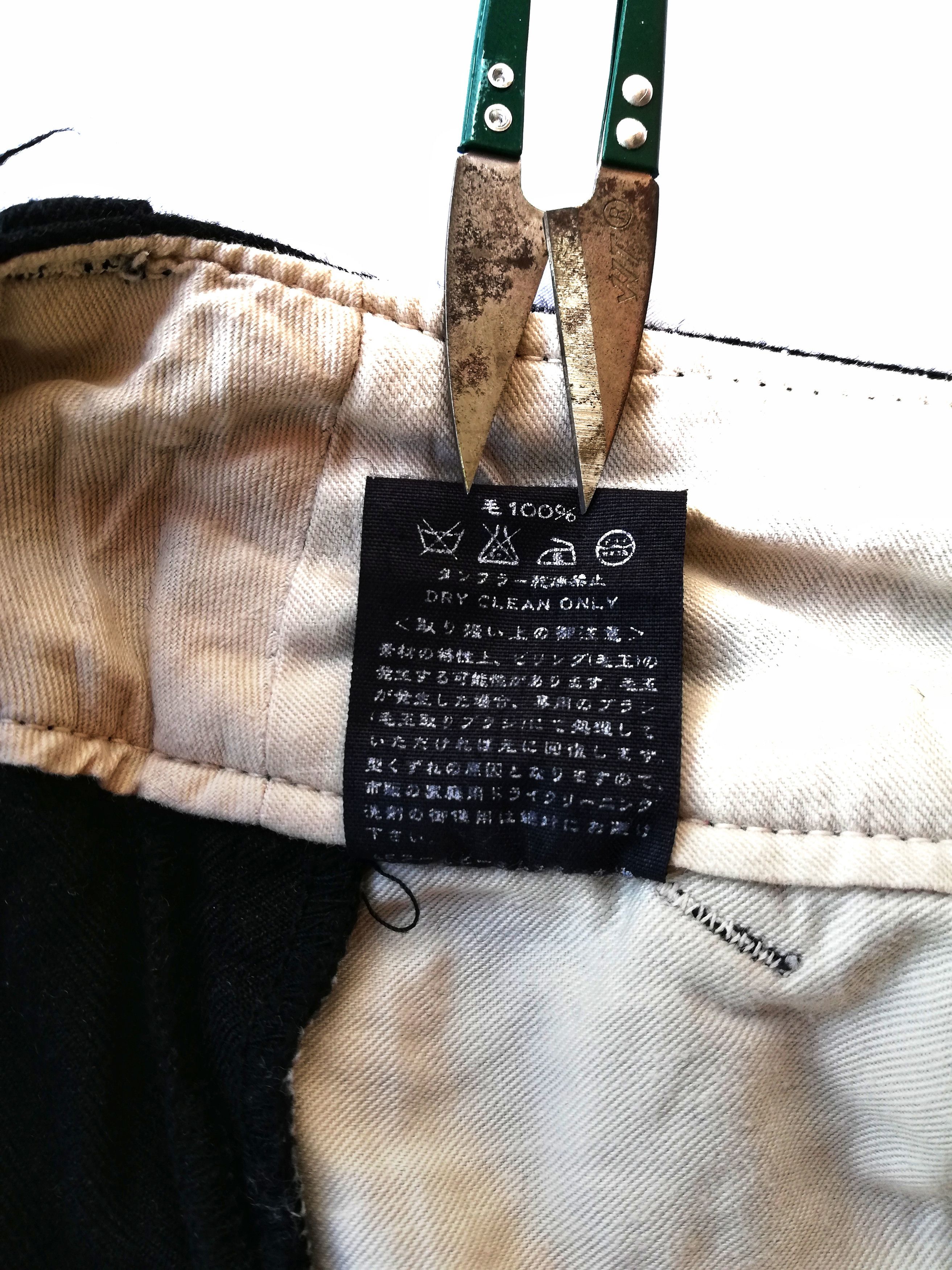 45rpm 🔥Rare!! Archival 45rpm Japanese Cashmere Wool Casual Pants Size US 26 / EU 42 - 9 Thumbnail