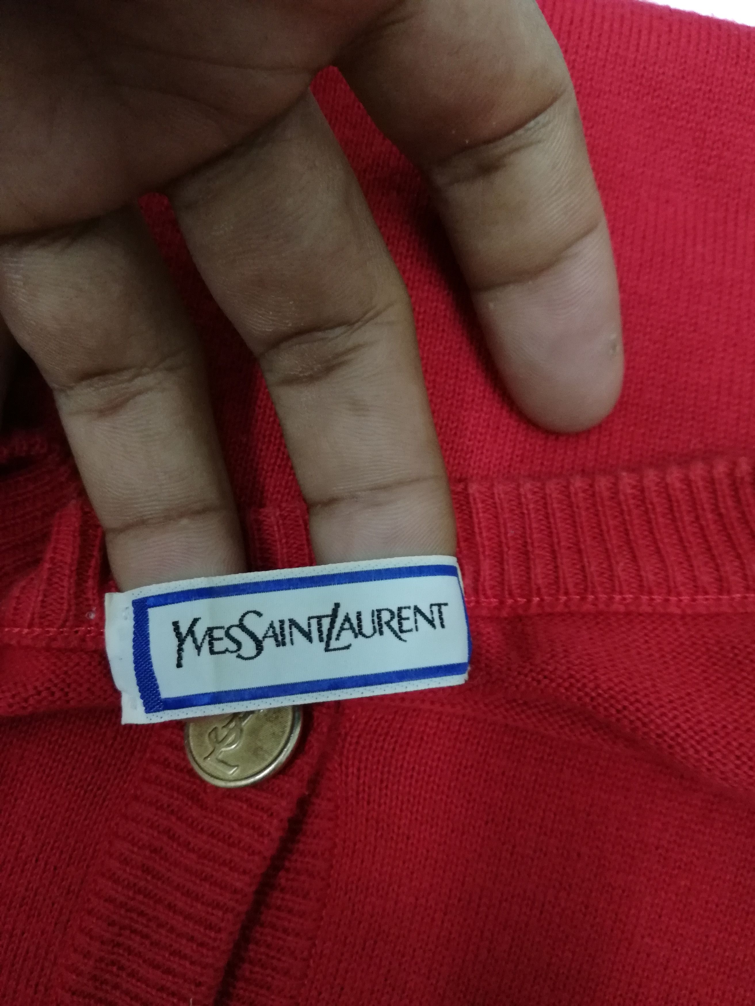 Yves Saint Laurent 🔥SUMMER SALE 🏖 YSL Cardigan Short Sleeve Shirts Button Up Size US M / EU 48-50 / 2 - 7 Thumbnail