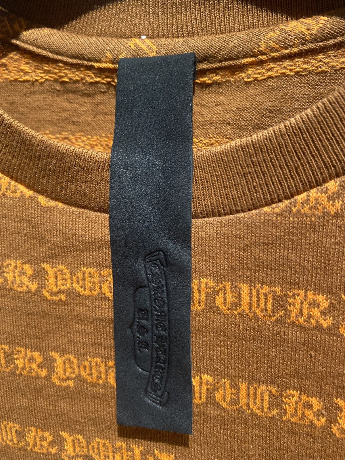 Chrome Hearts Chrome Hearts Orange Stripe Logo Women's Tee Size M / US 6-8 / IT 42-44 - 8 Thumbnail