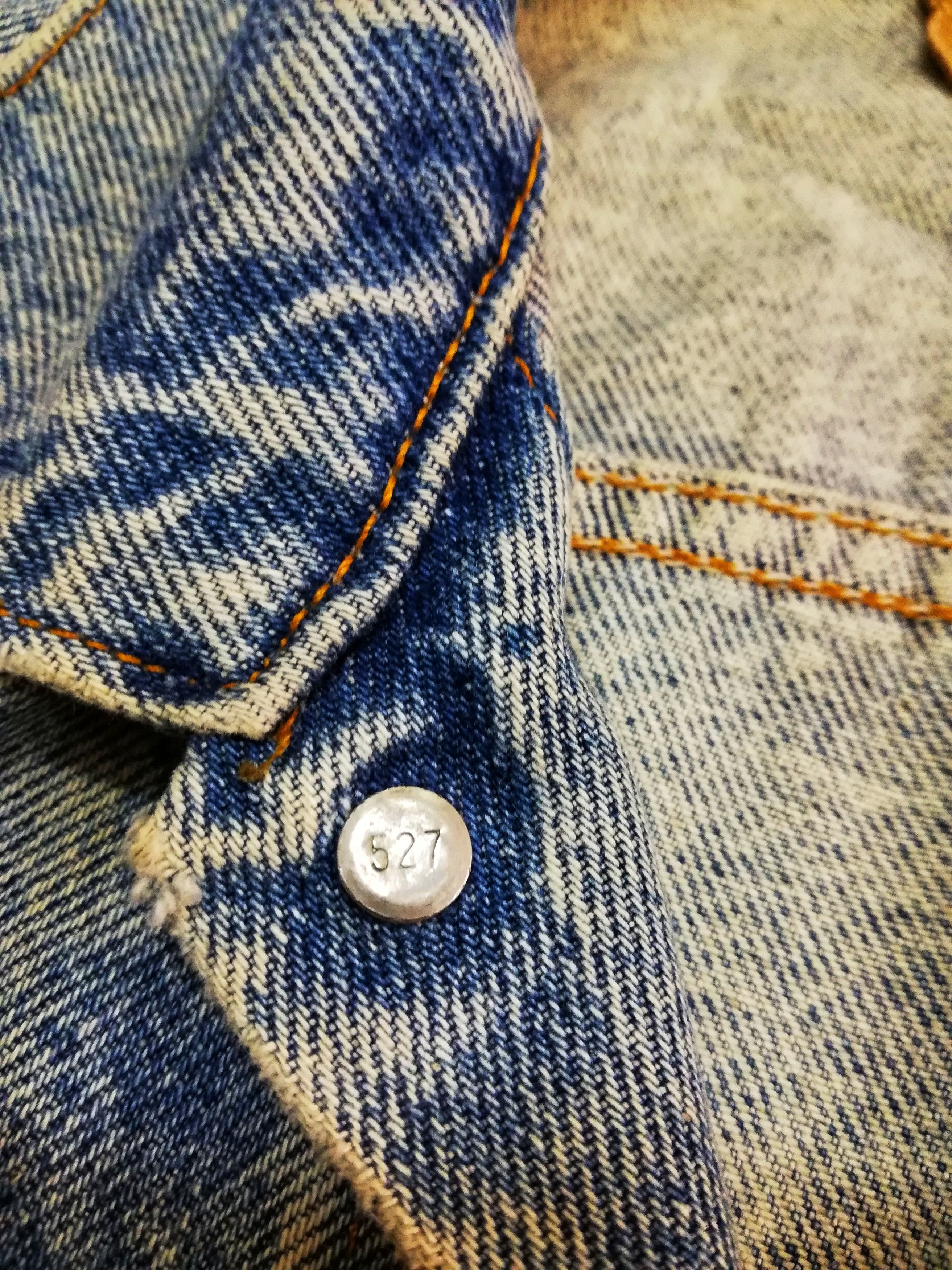 Levi's 🔥Vintage 90's Light Wash Denim Jacket Made In USA 🇺🇸 Size US L / EU 52-54 / 3 - 10 Thumbnail