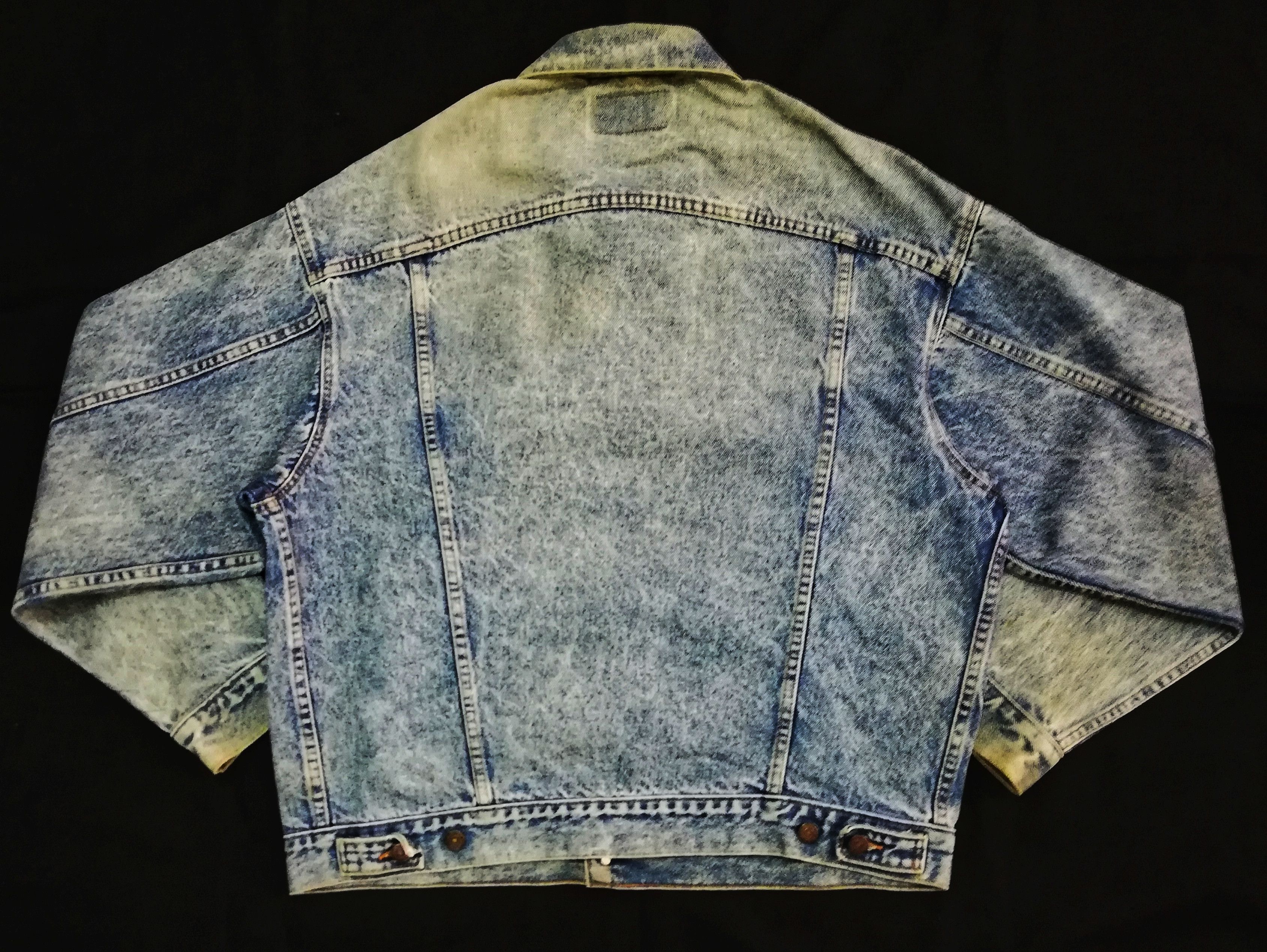 Levi's 🔥Vintage 90's Light Wash Denim Jacket Made In USA 🇺🇸 Size US L / EU 52-54 / 3 - 14 Thumbnail