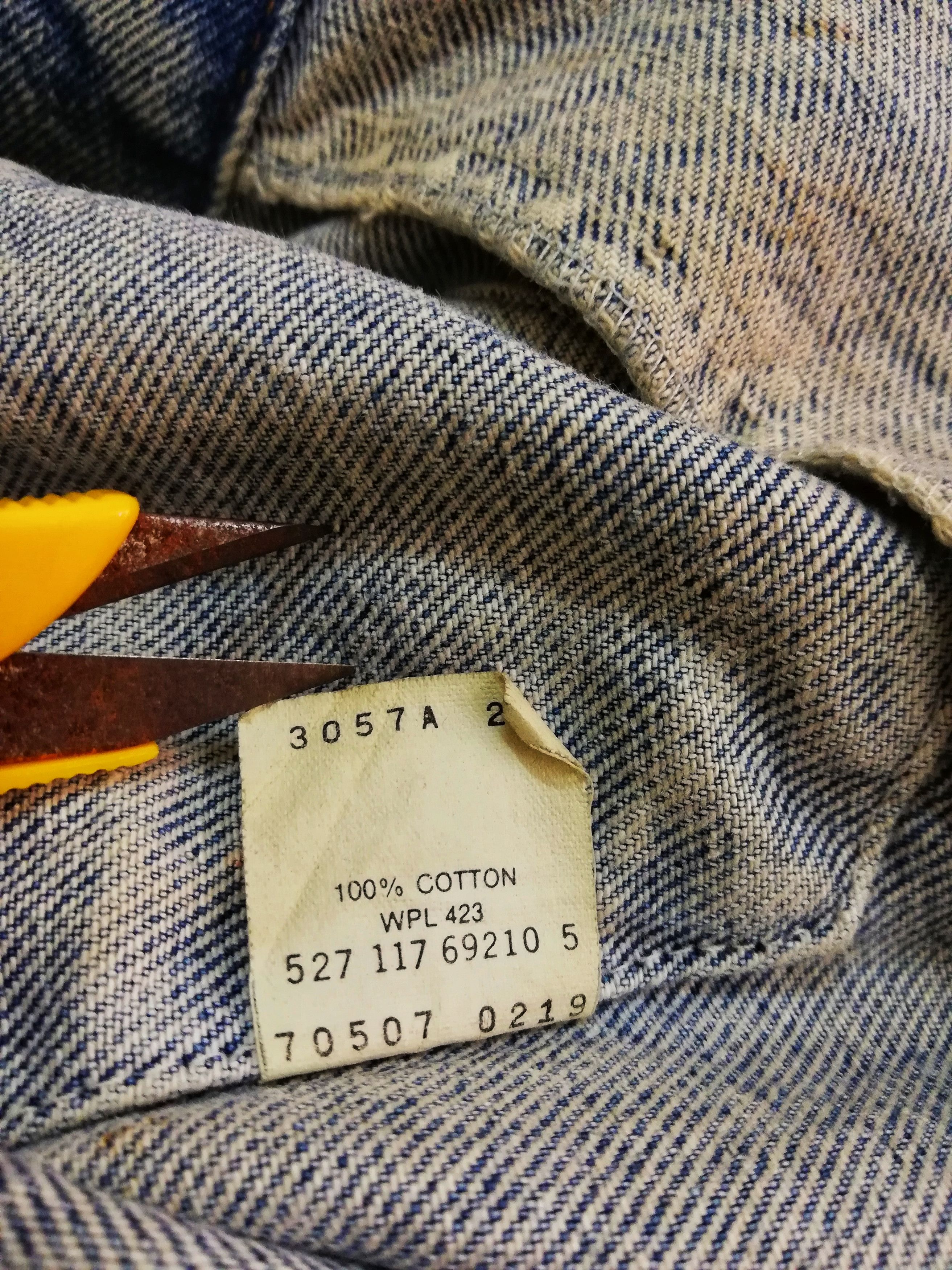 Levi's 🔥Vintage 90's Light Wash Denim Jacket Made In USA 🇺🇸 Size US L / EU 52-54 / 3 - 17 Thumbnail